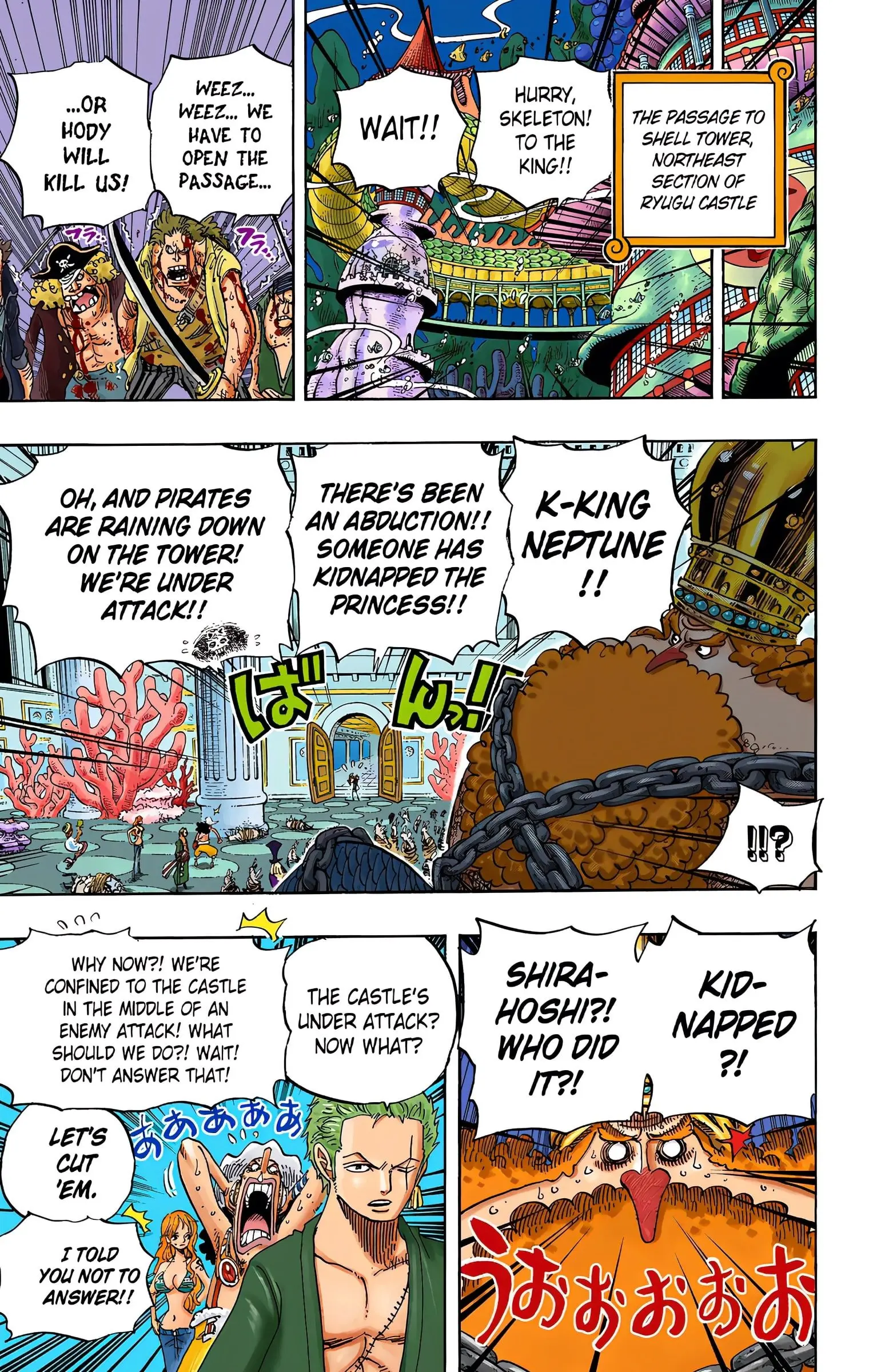 One Piece Colored, chapter 615, page 21