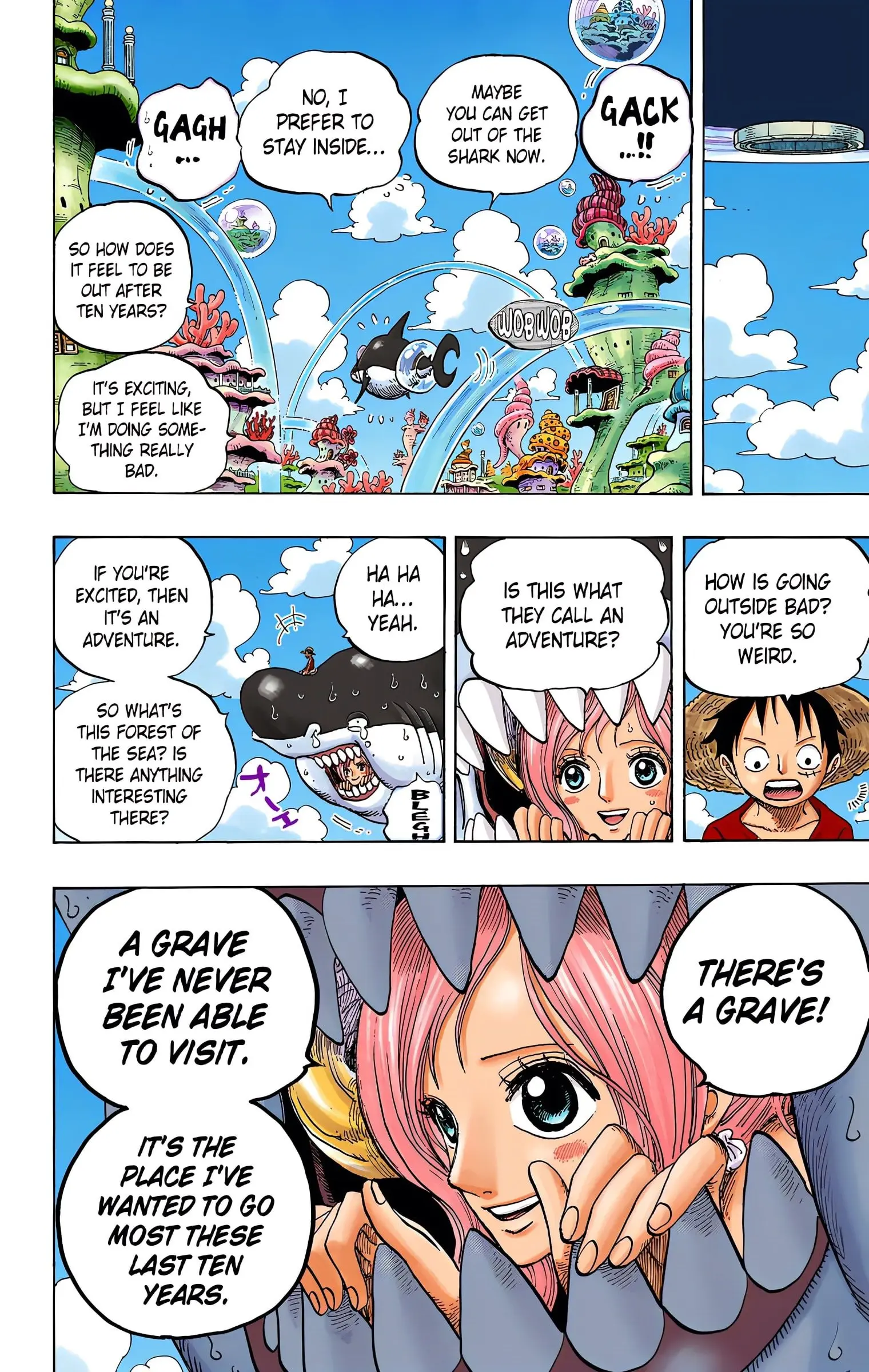 One Piece Colored, chapter 615, page 22