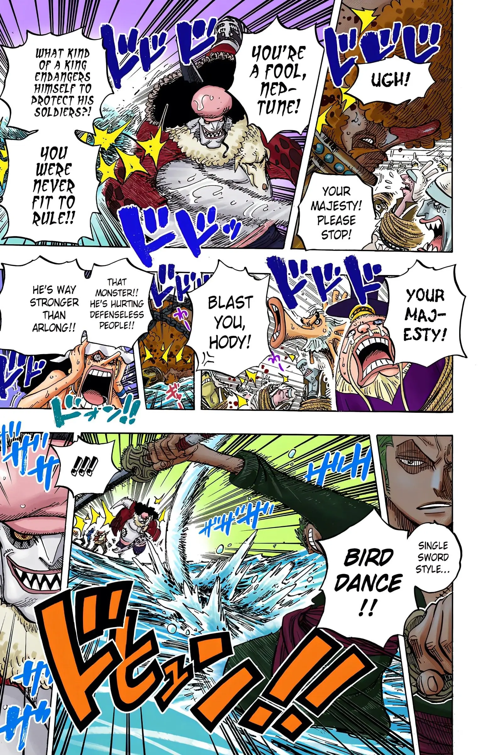 One Piece Colored, chapter 617, page 9