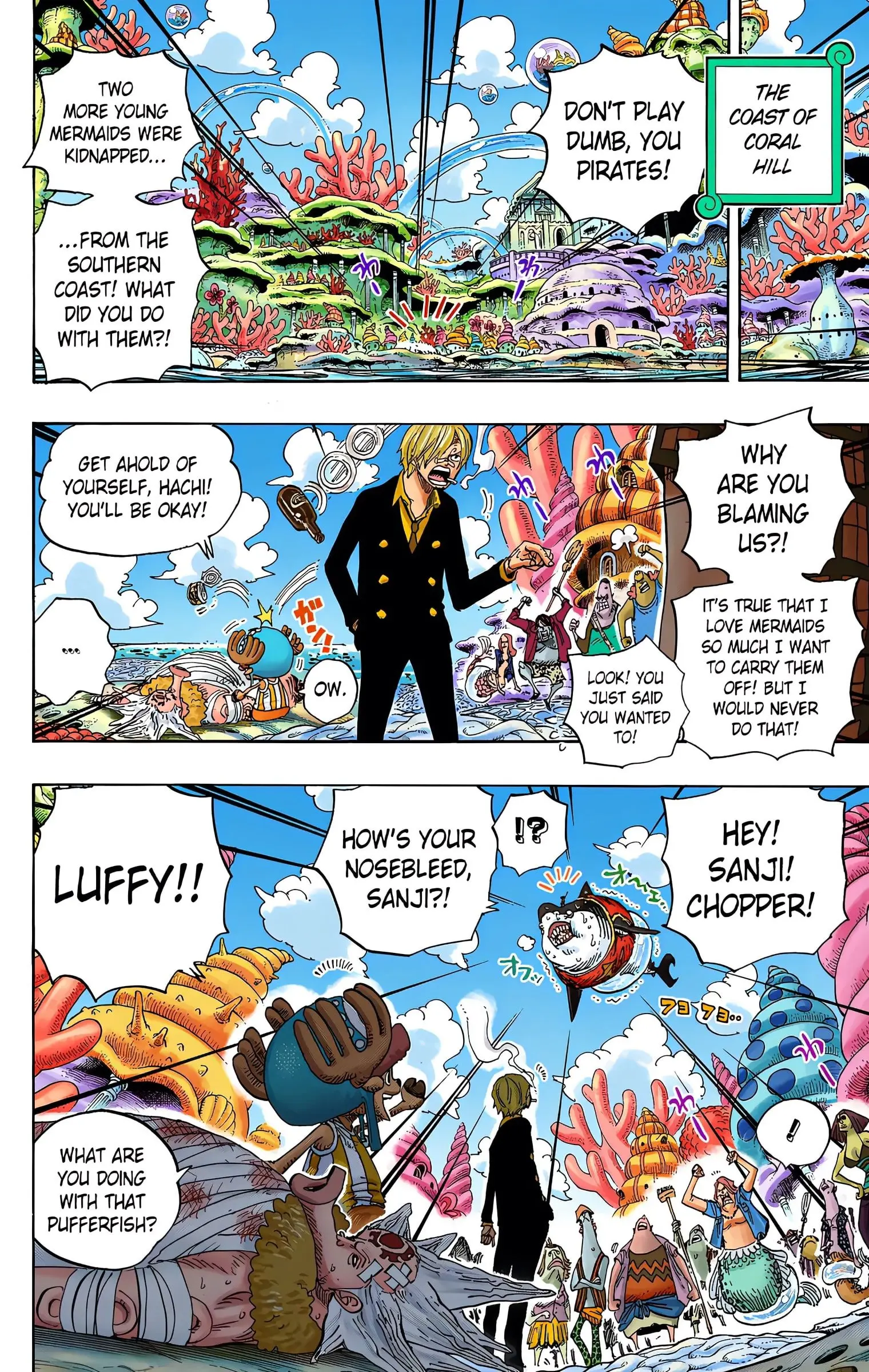 One Piece Colored, chapter 617, page 14