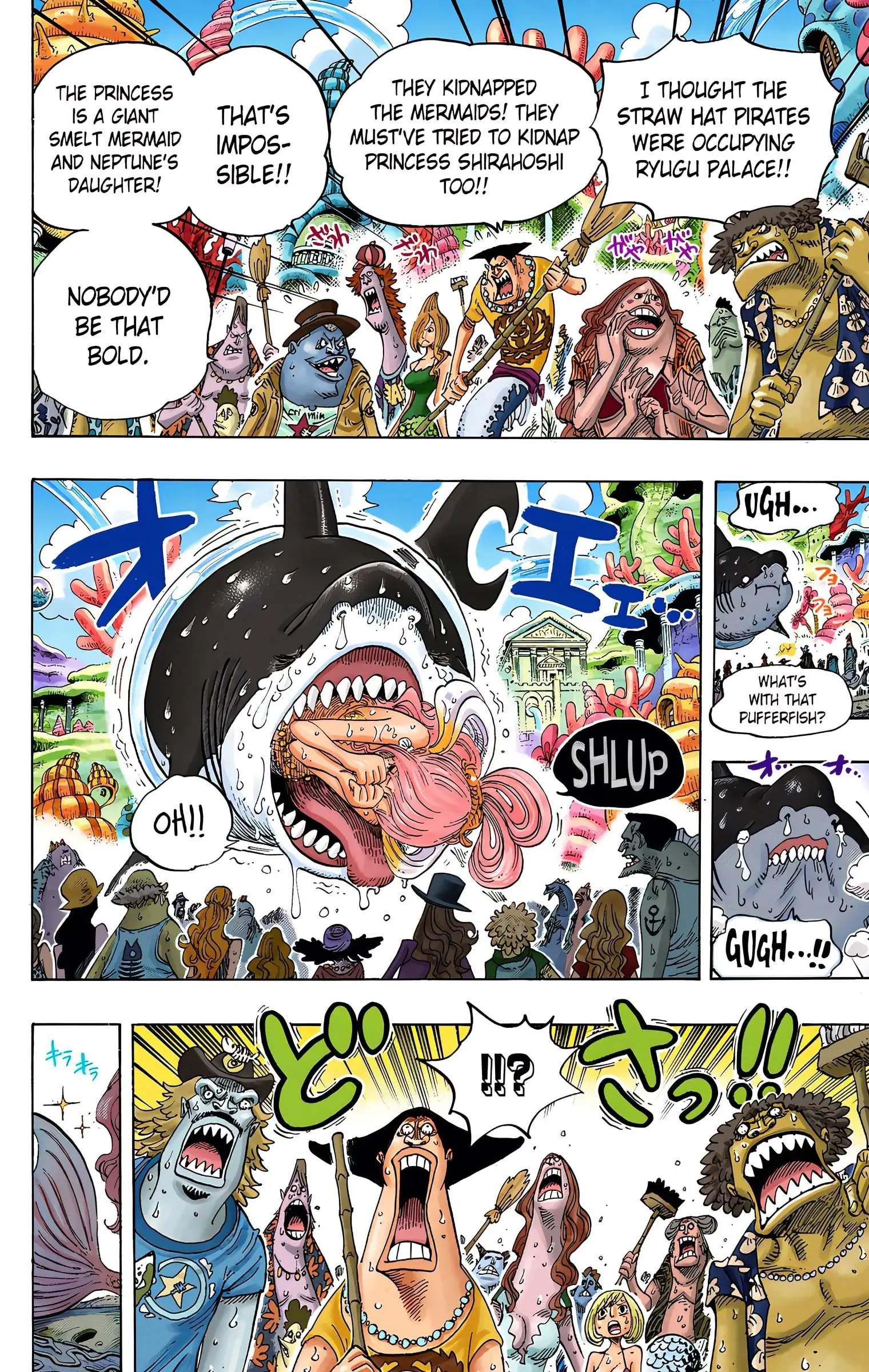 One Piece Colored, chapter 617, page 16