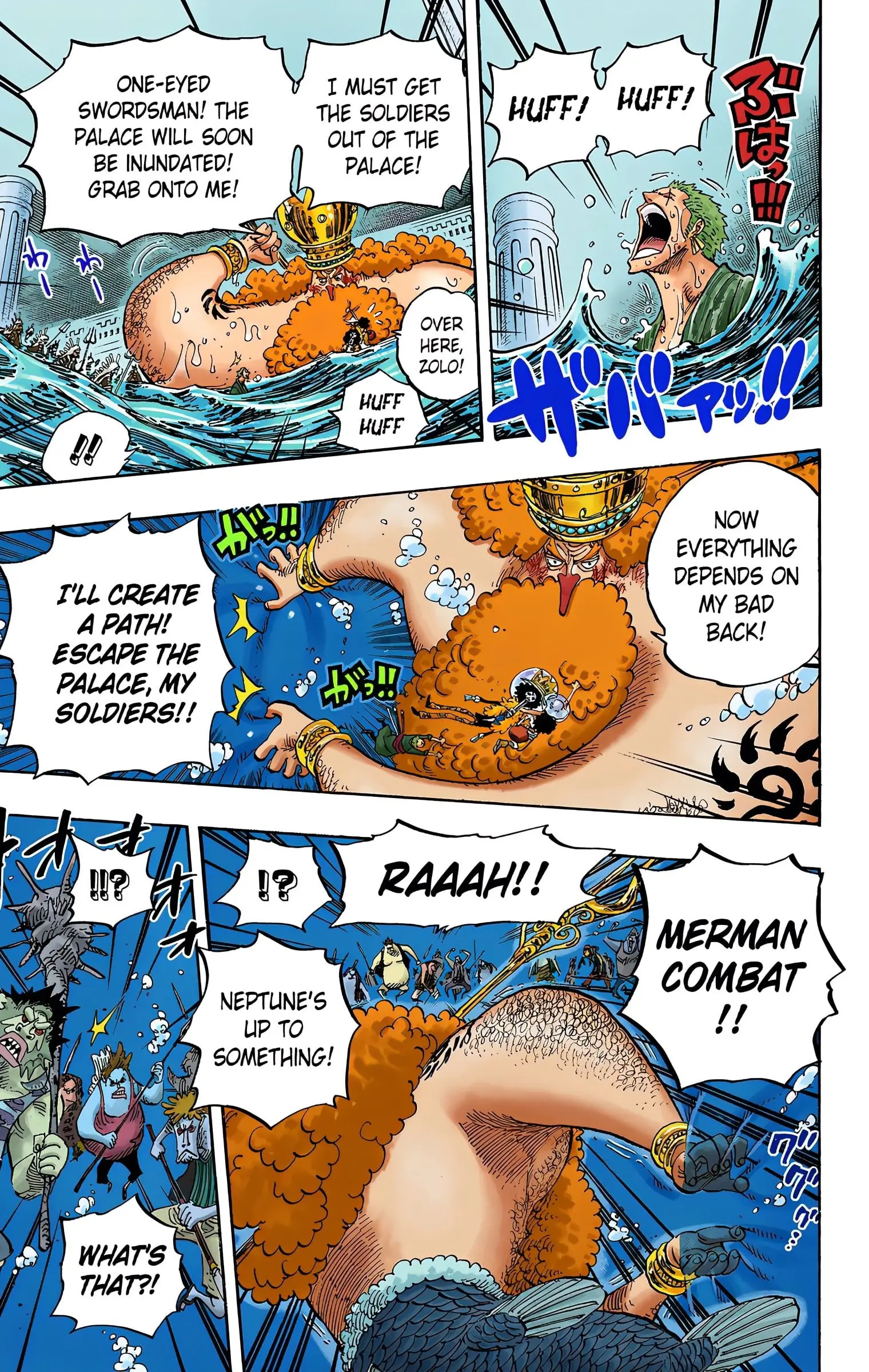 One Piece Colored, chapter 619, page 3