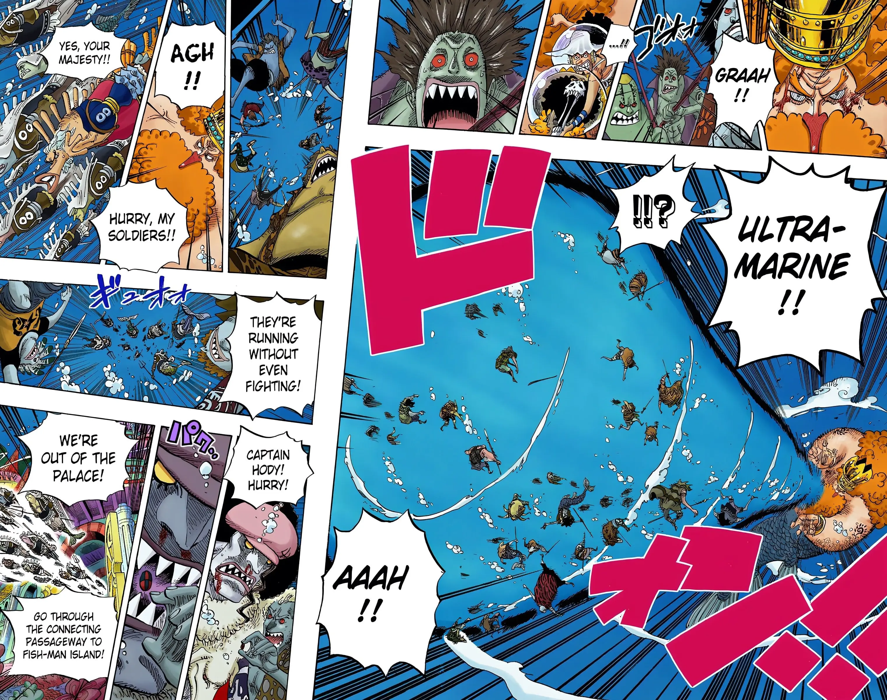 One Piece Colored, chapter 619, page 4
