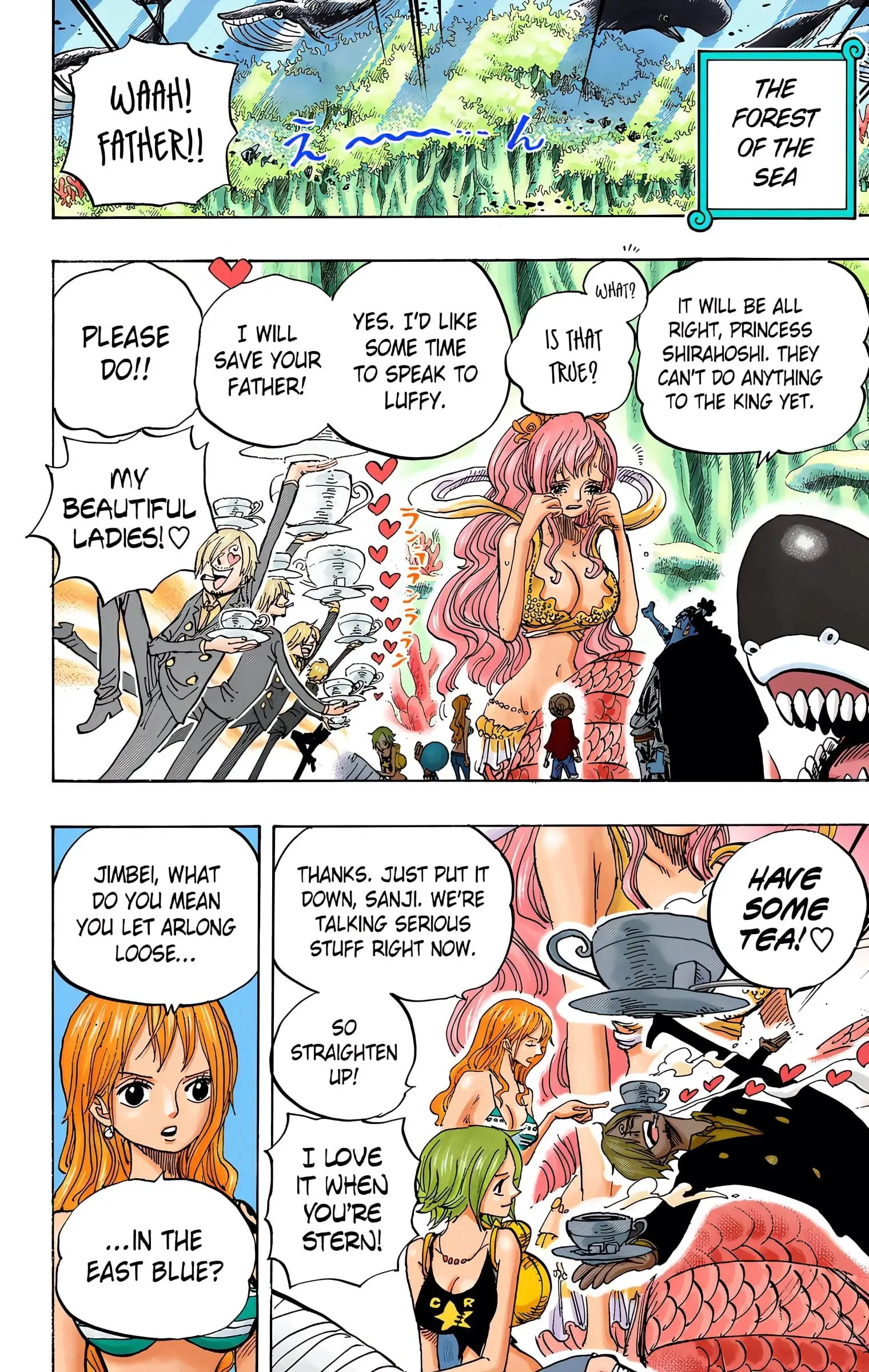 One Piece Colored, chapter 620, page 8