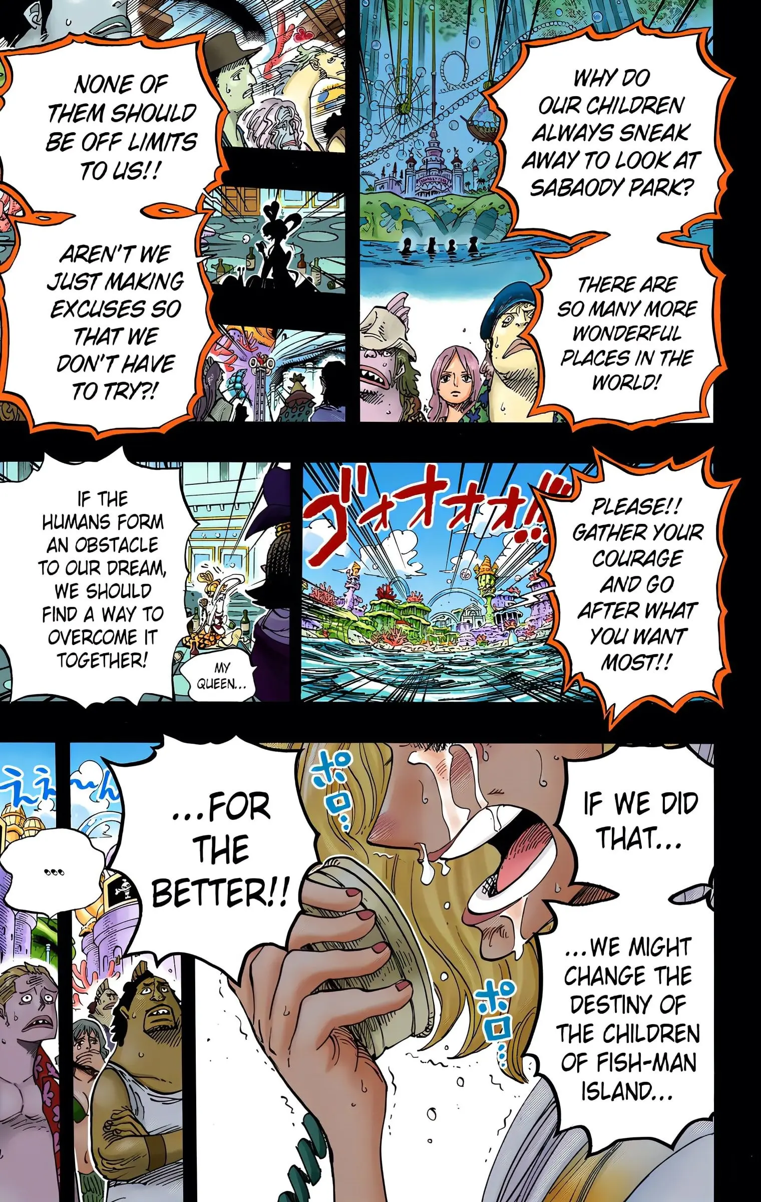 One Piece Colored, chapter 624, page 11