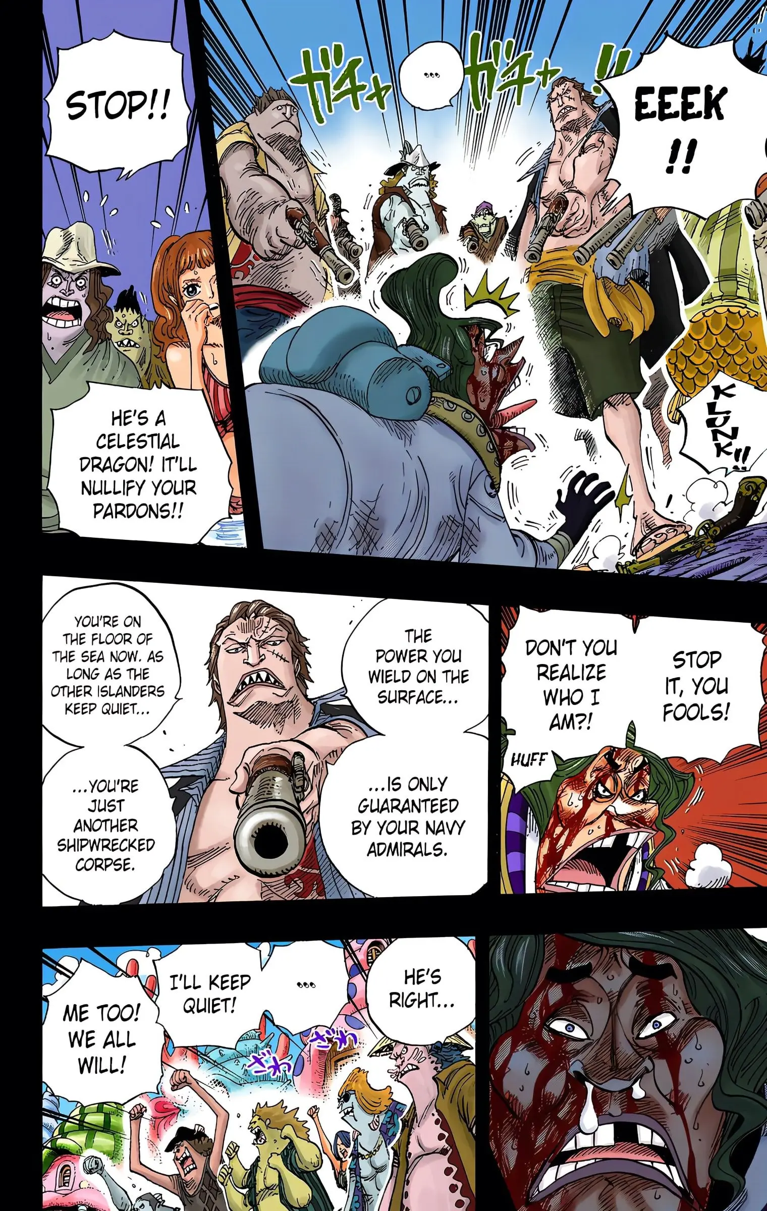 One Piece Colored, chapter 625, page 6