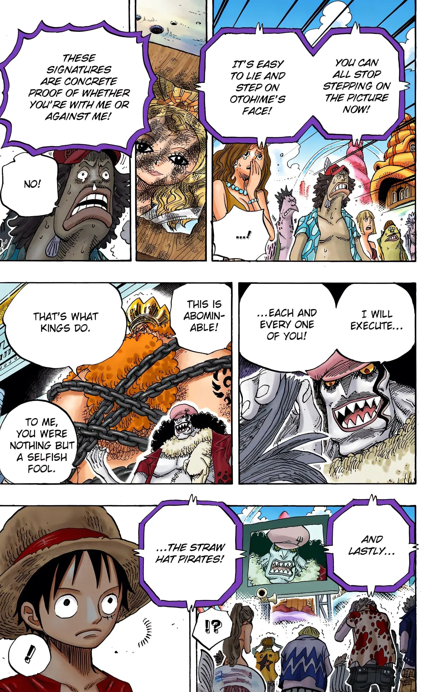 One Piece Colored, chapter 628, page 11