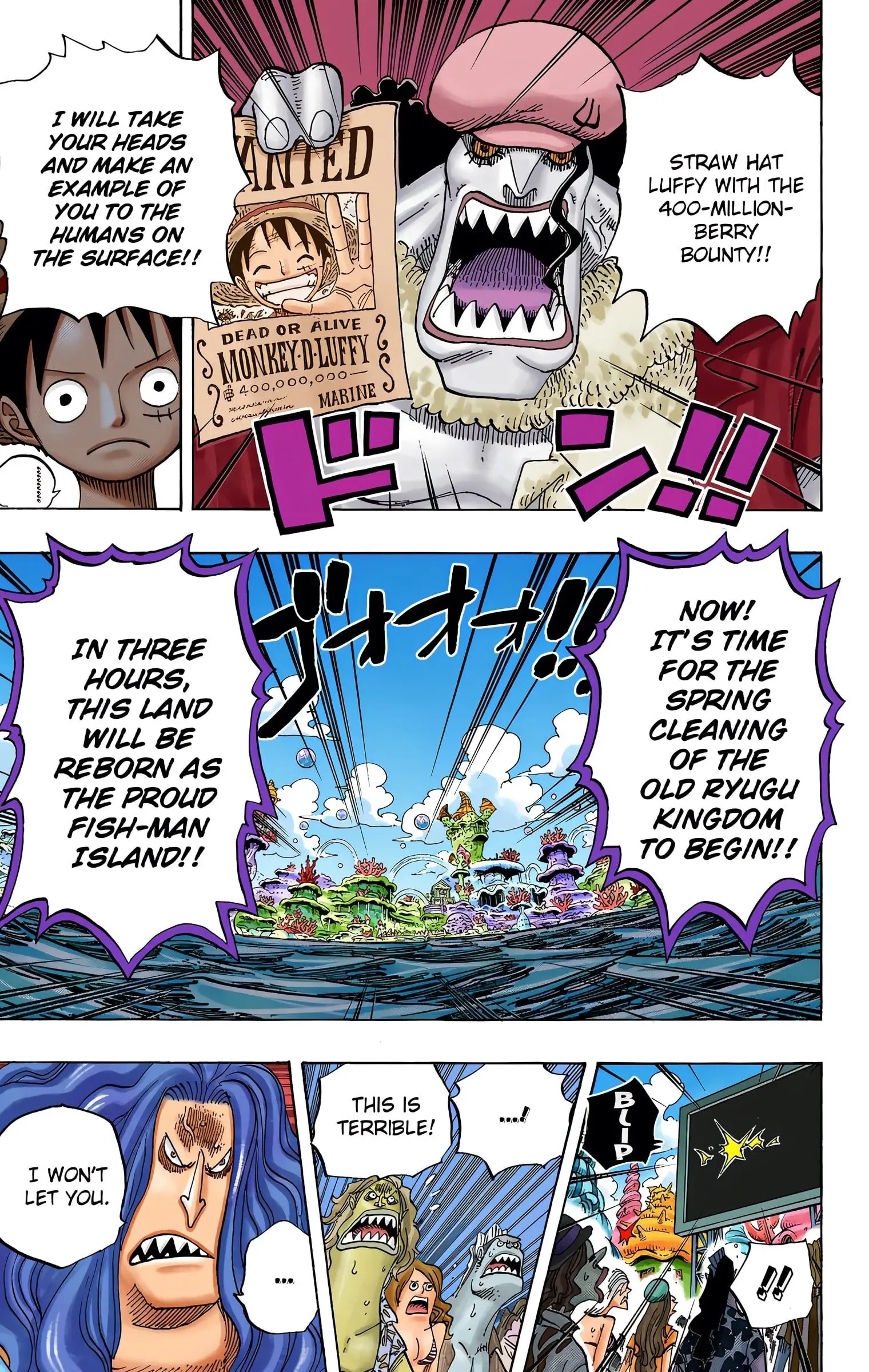 One Piece Colored, chapter 628, page 13