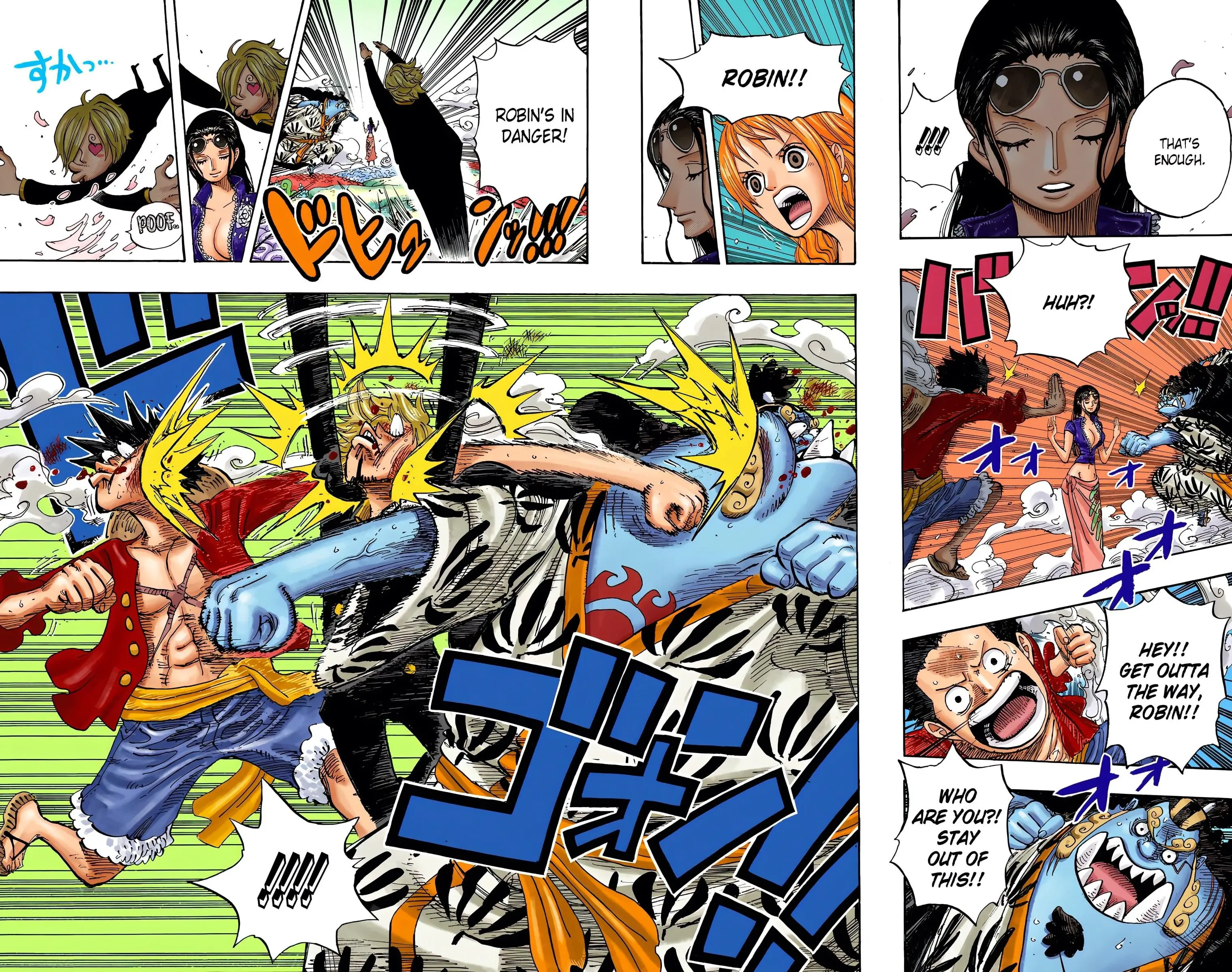 One Piece Colored, chapter 629, page 6