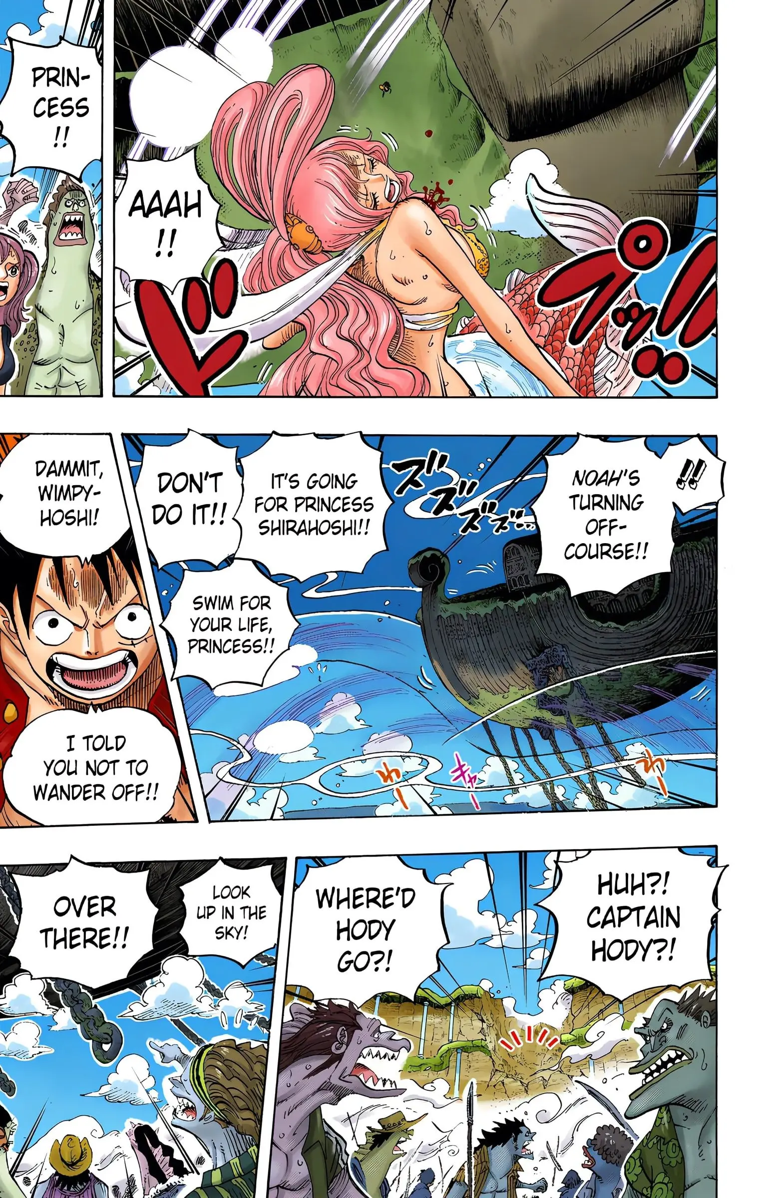 One Piece Colored, chapter 637, page 22