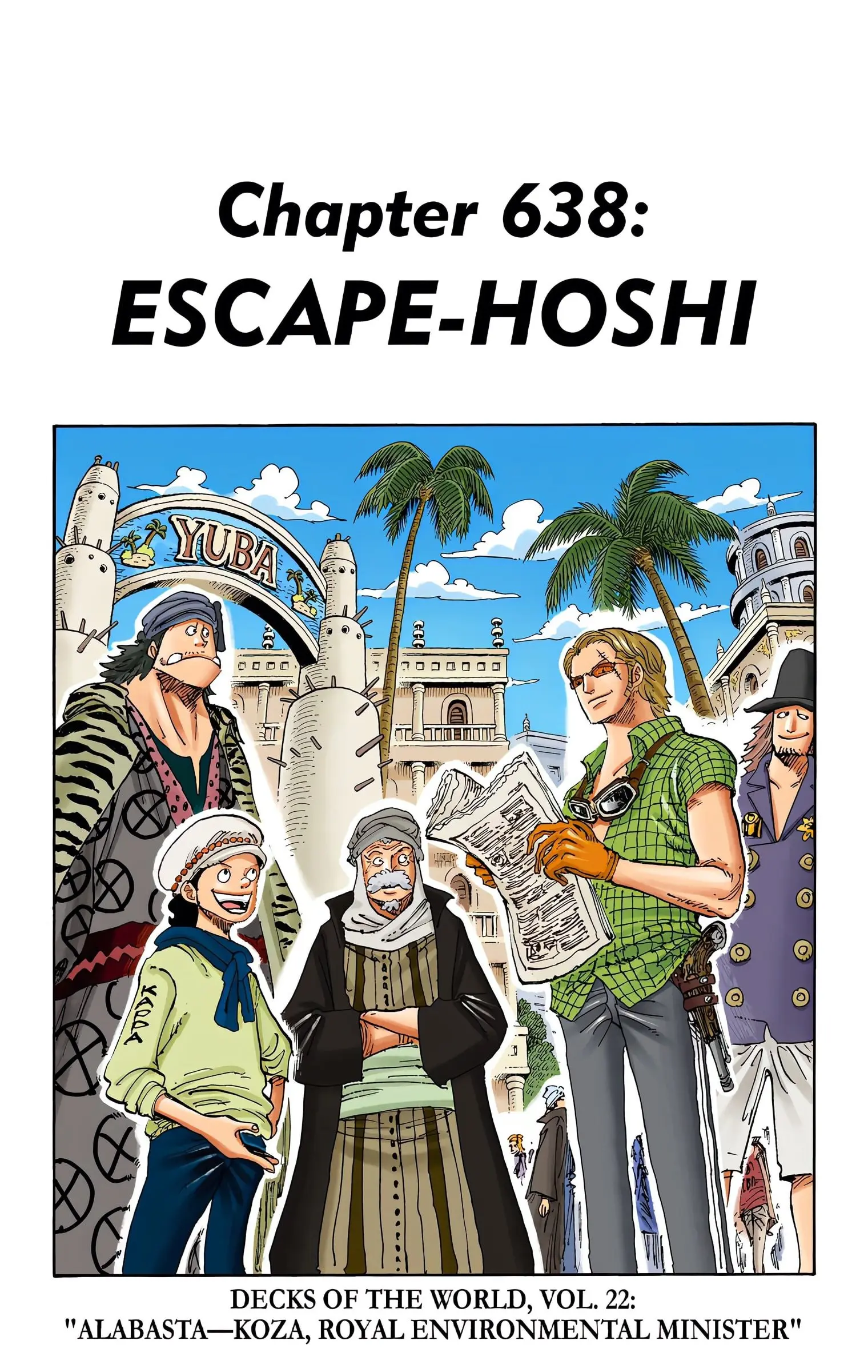 One Piece Colored, chapter 638, page 1