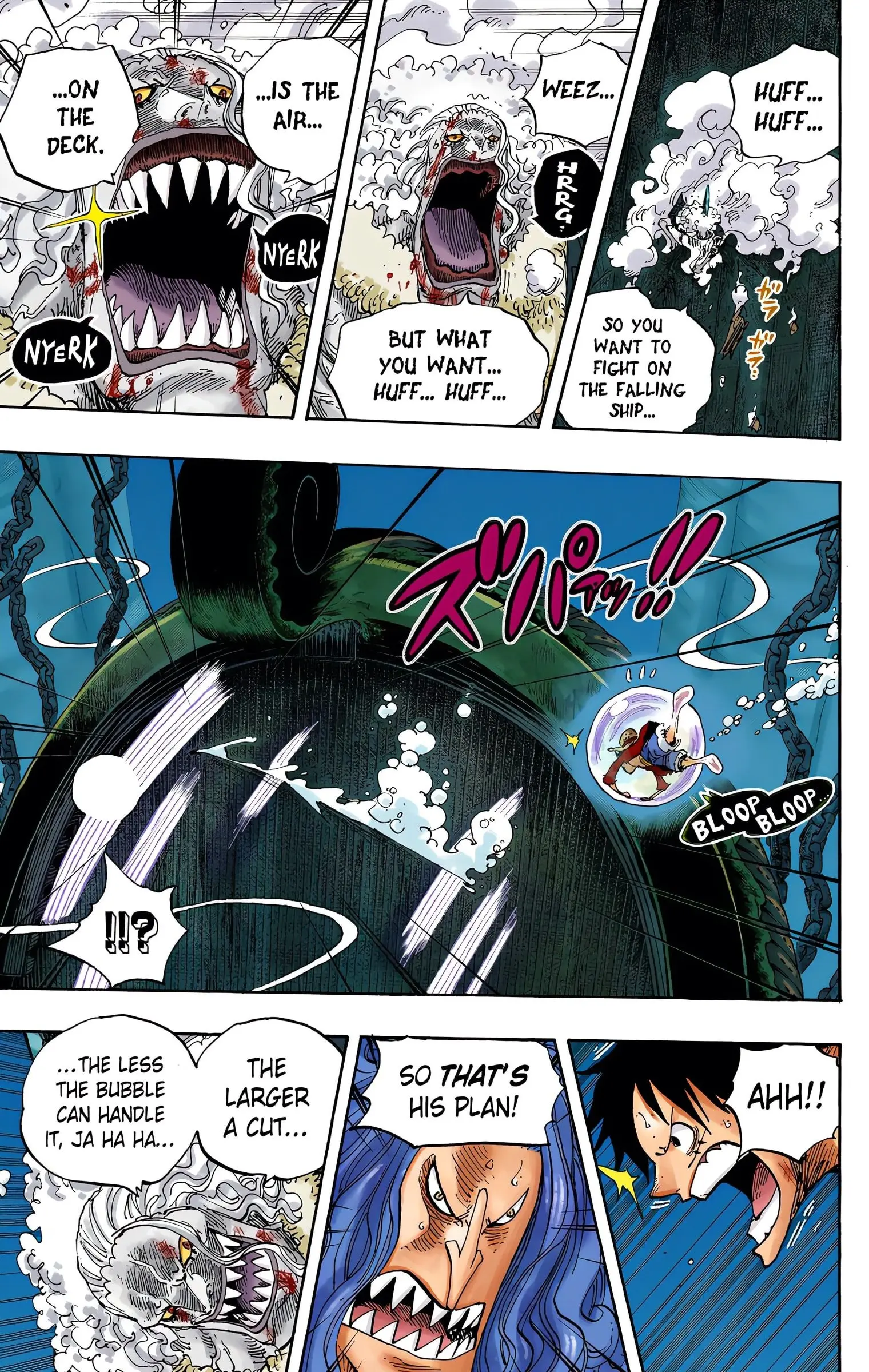 One Piece Colored, chapter 641, page 9