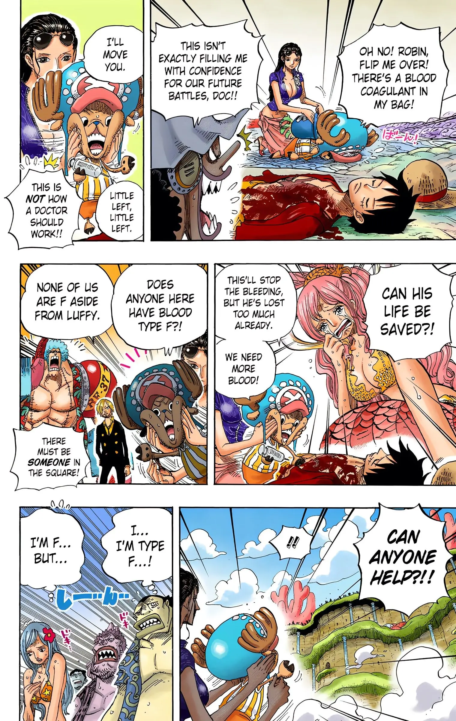 One Piece Colored, chapter 648, page 13