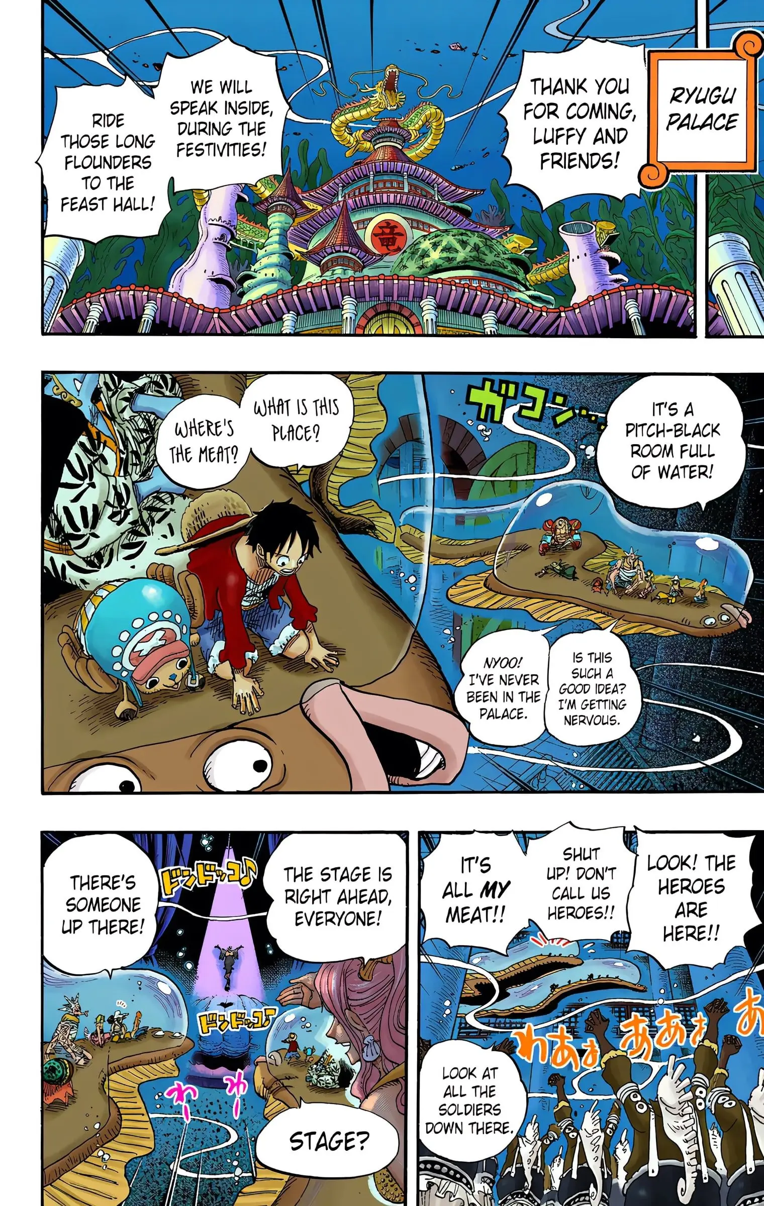 One Piece Colored, chapter 649, page 10
