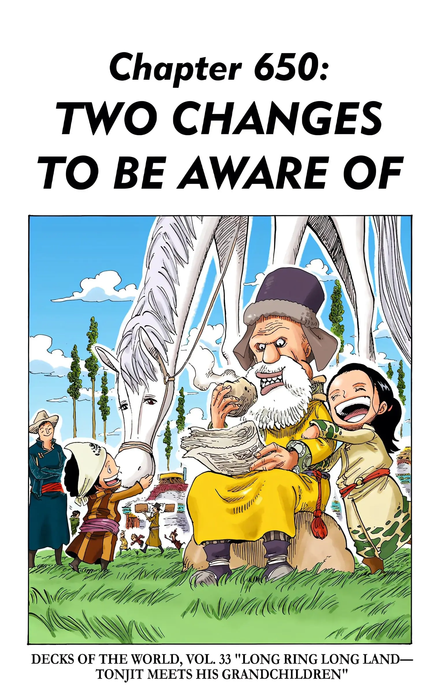 One Piece Colored, chapter 650, page 1
