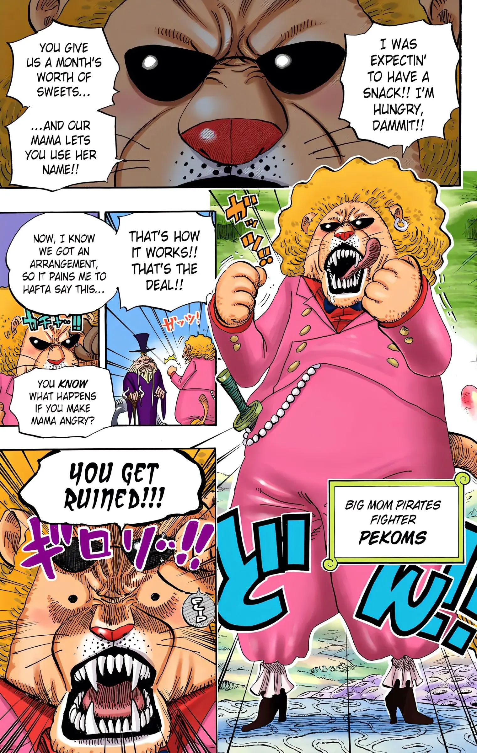 One Piece Colored, chapter 651, page 5
