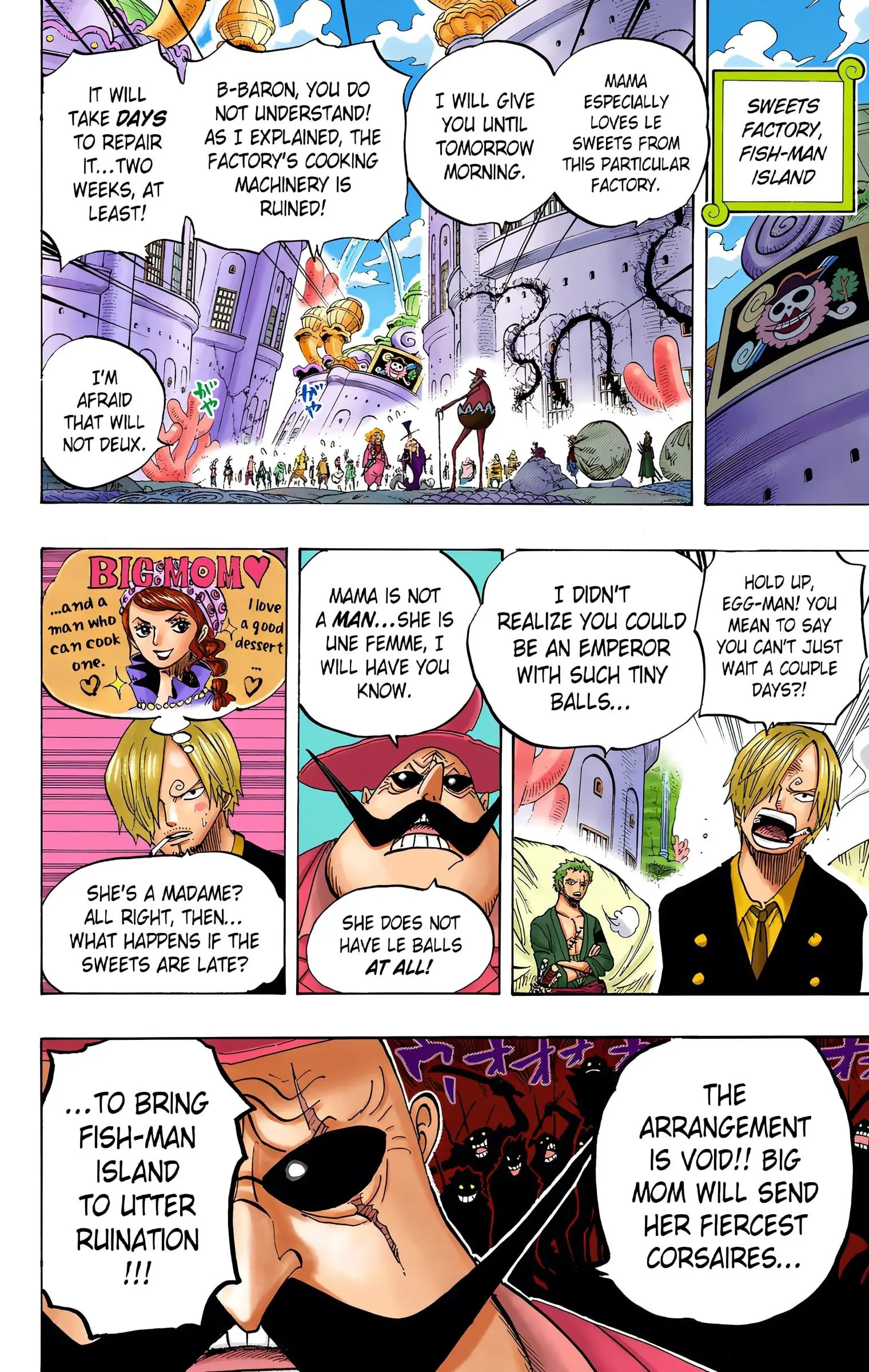 One Piece Colored, chapter 651, page 13