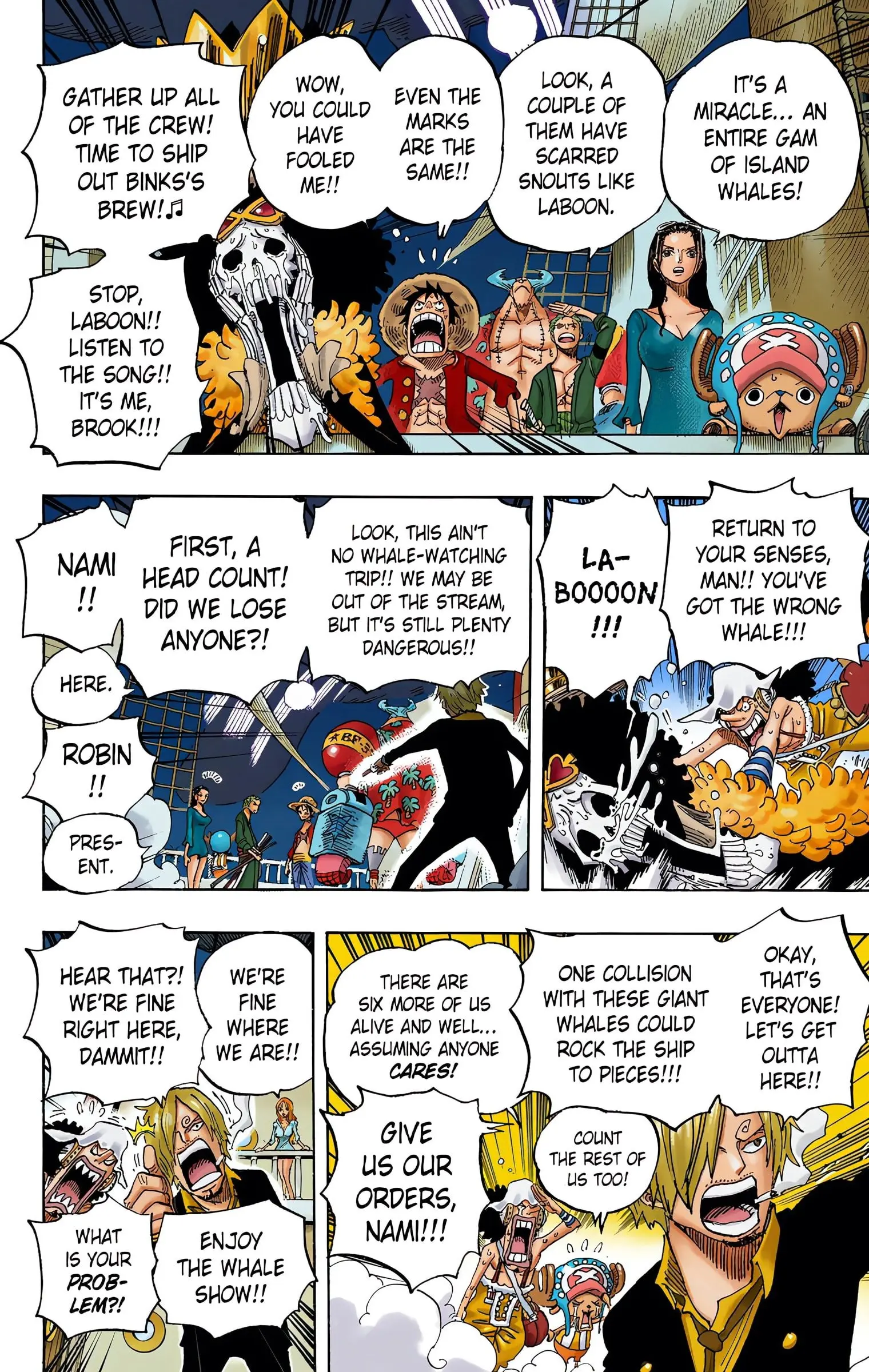 One Piece Colored, chapter 654, page 13