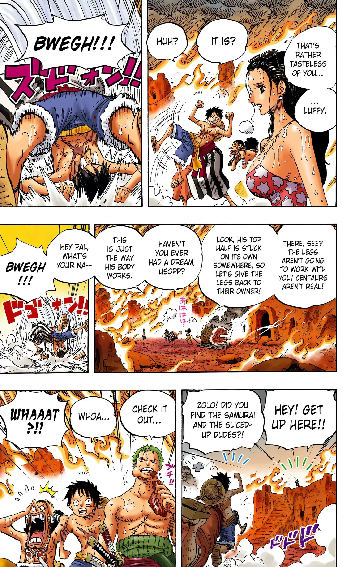 One Piece Colored, chapter 657, page 9