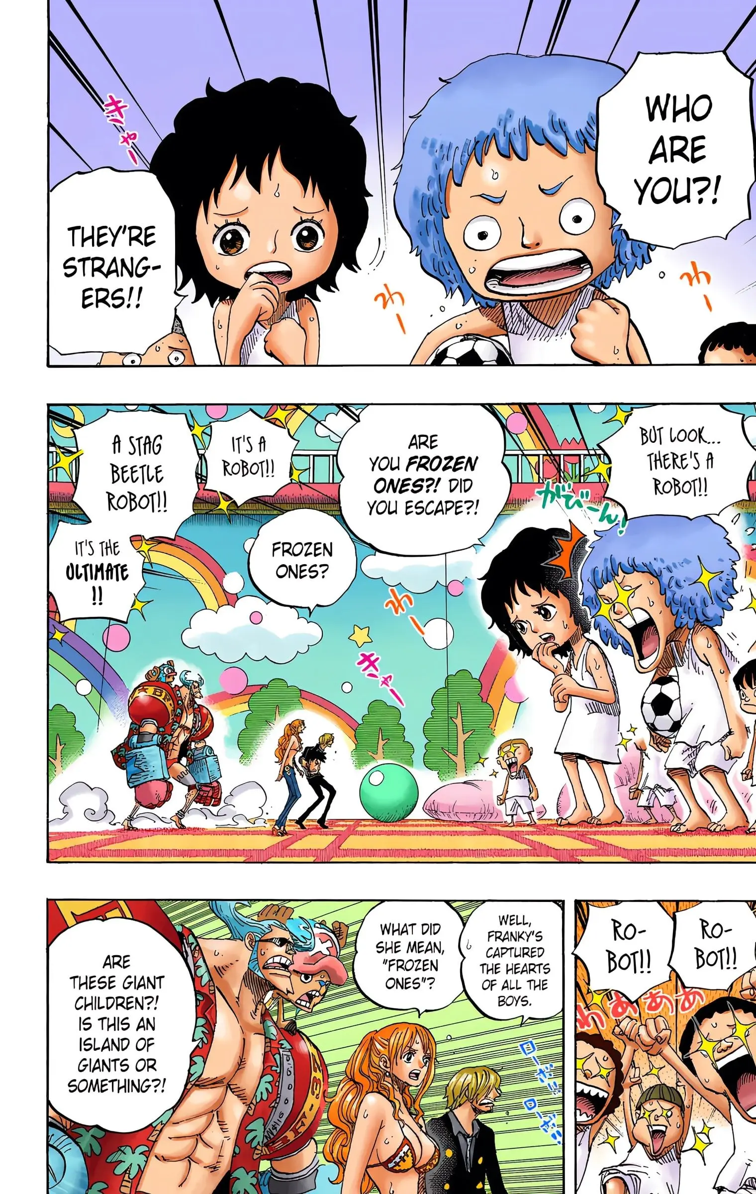 One Piece Colored, chapter 658, page 2