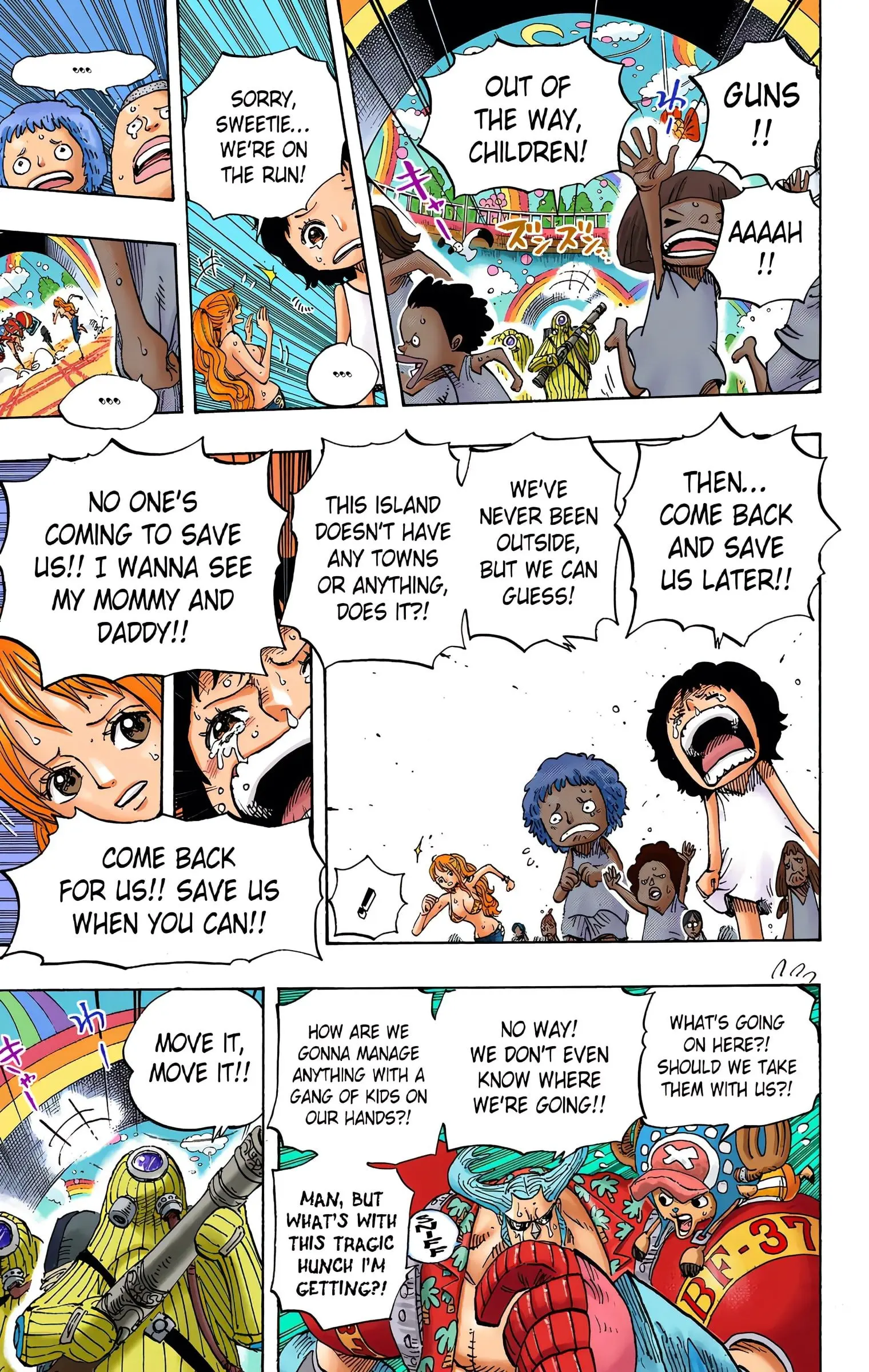 One Piece Colored, chapter 658, page 7