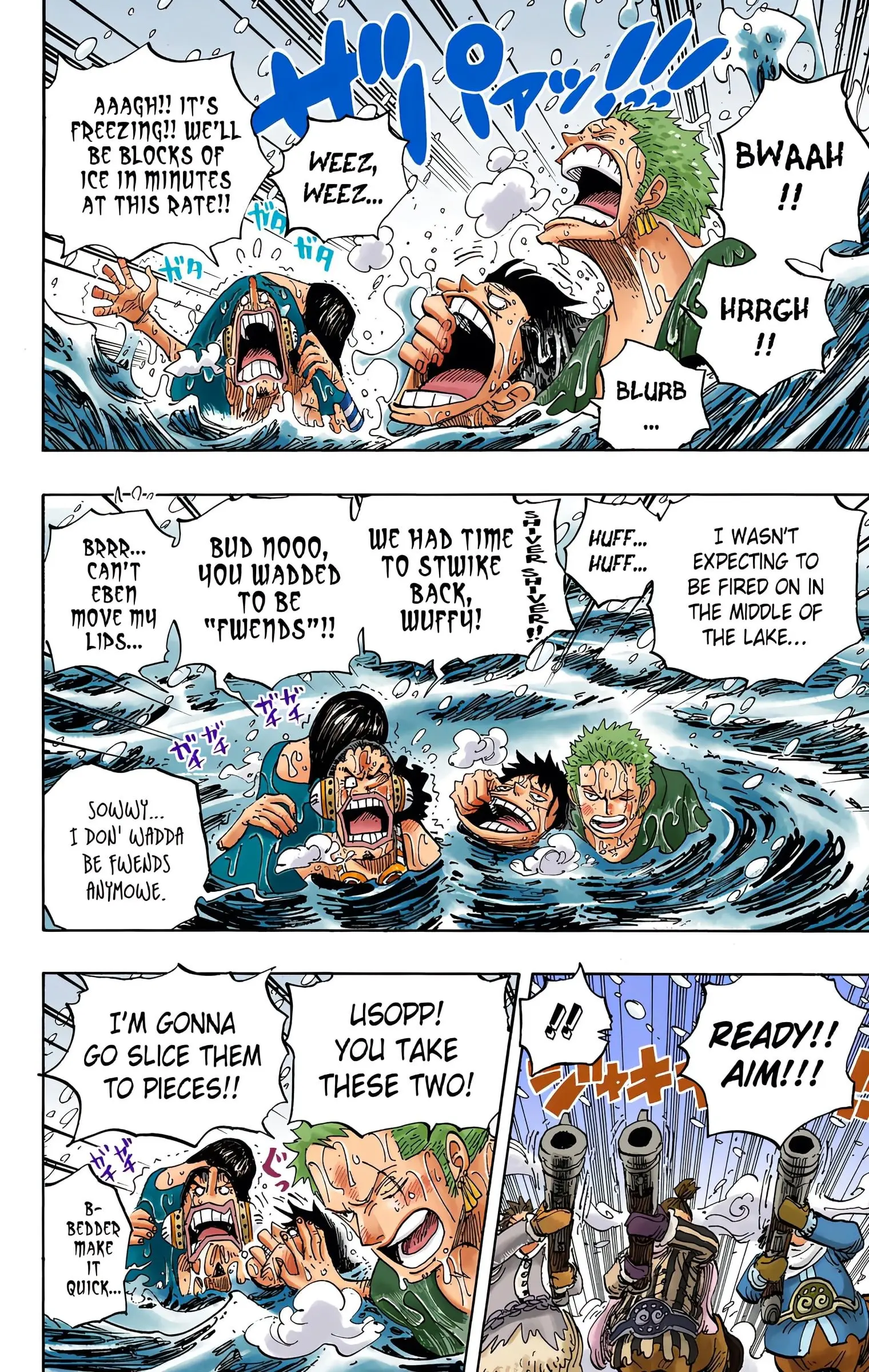One Piece Colored, chapter 661, page 4