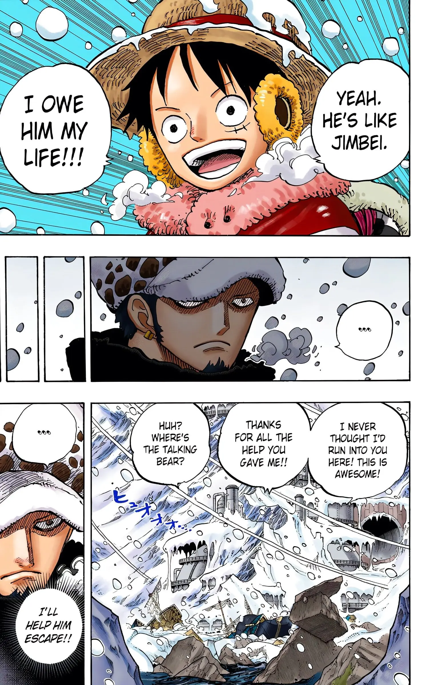 One Piece Colored, chapter 663, page 3