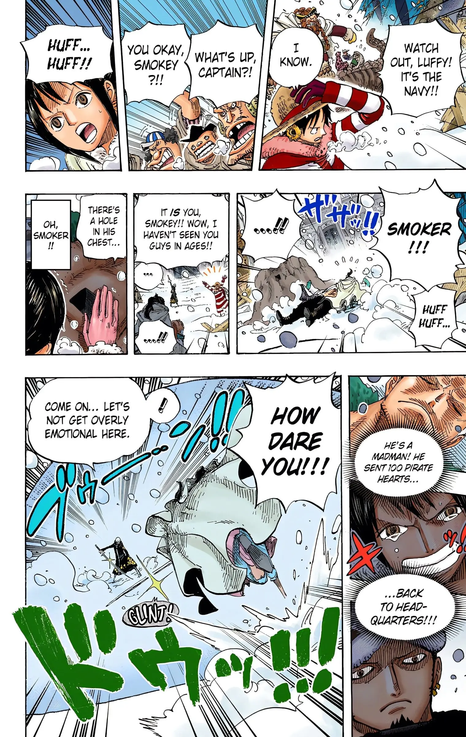 One Piece Colored, chapter 663, page 6