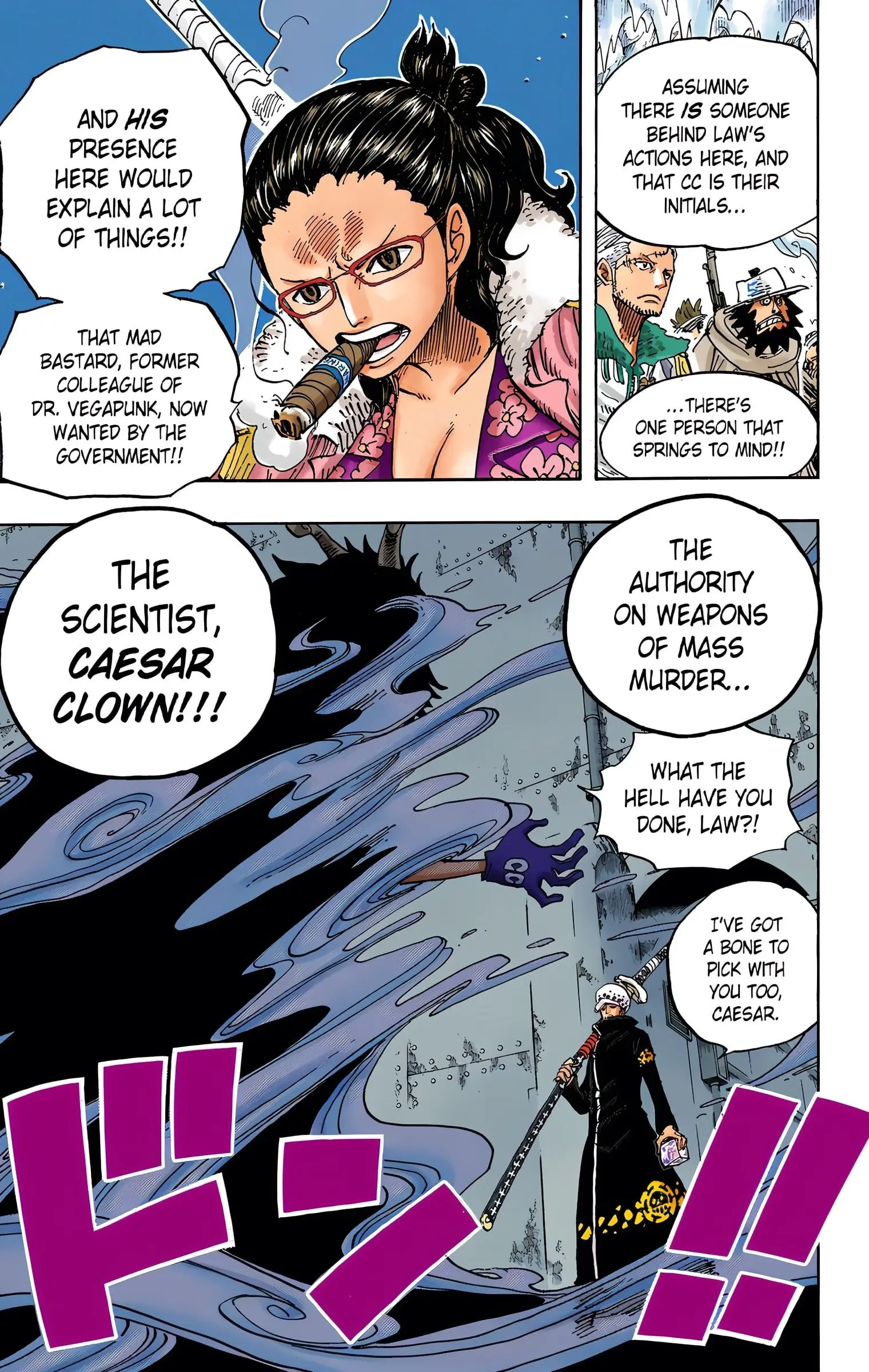 One Piece Colored, chapter 663, page 19