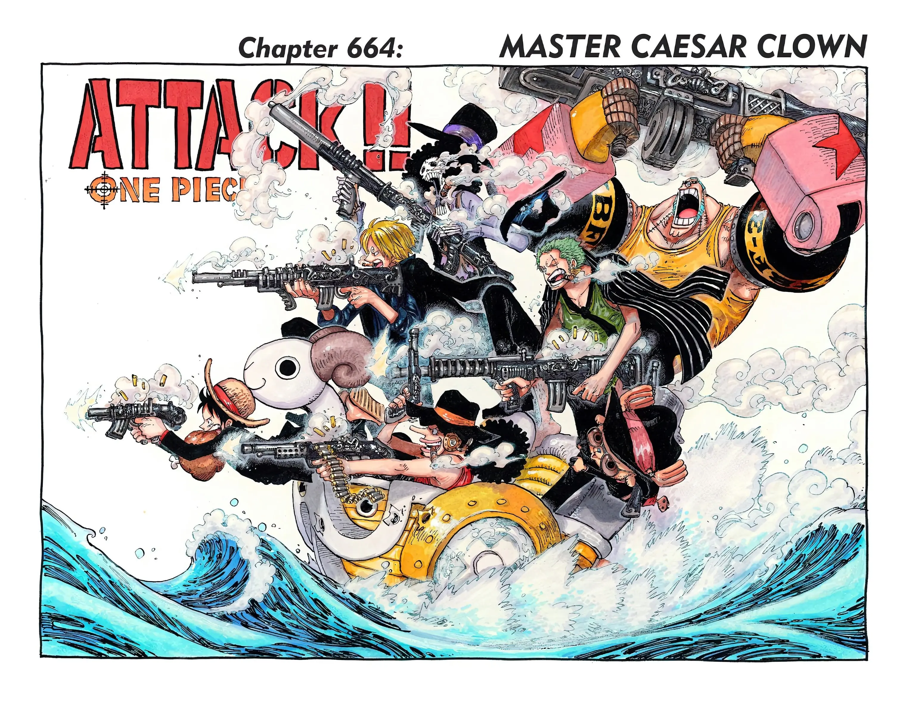 One Piece Colored, chapter 664, page 1