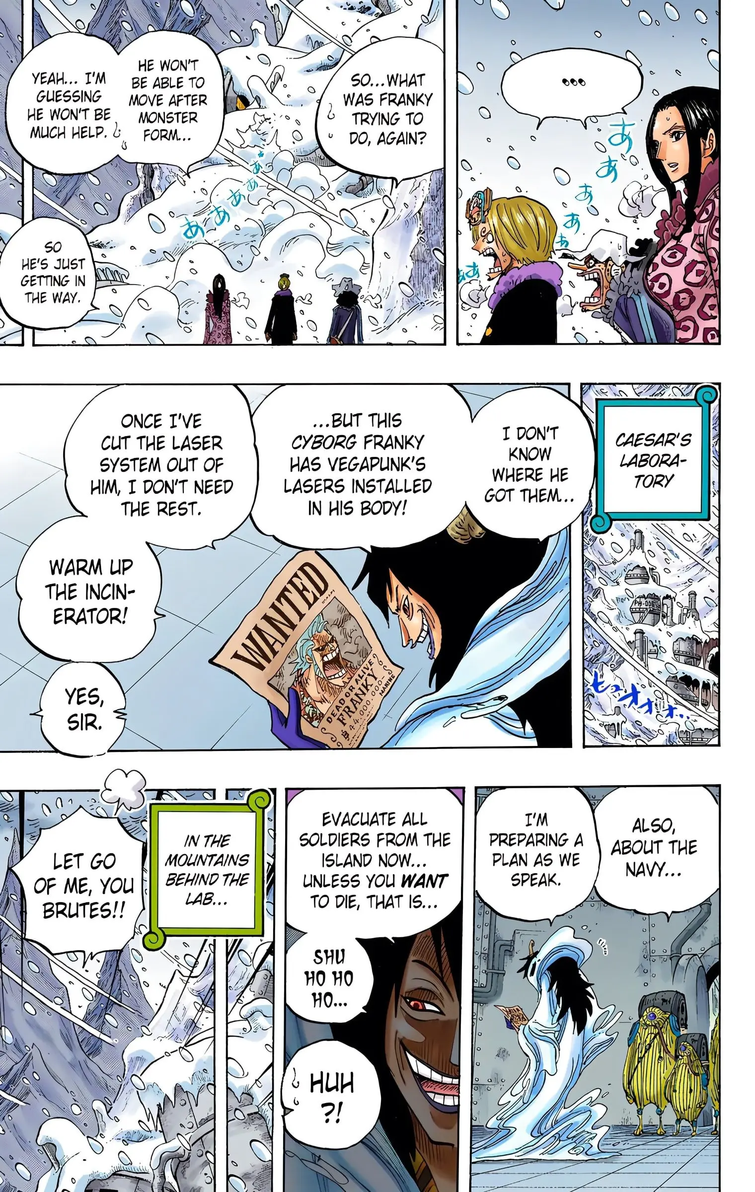 One Piece Colored, chapter 667, page 5