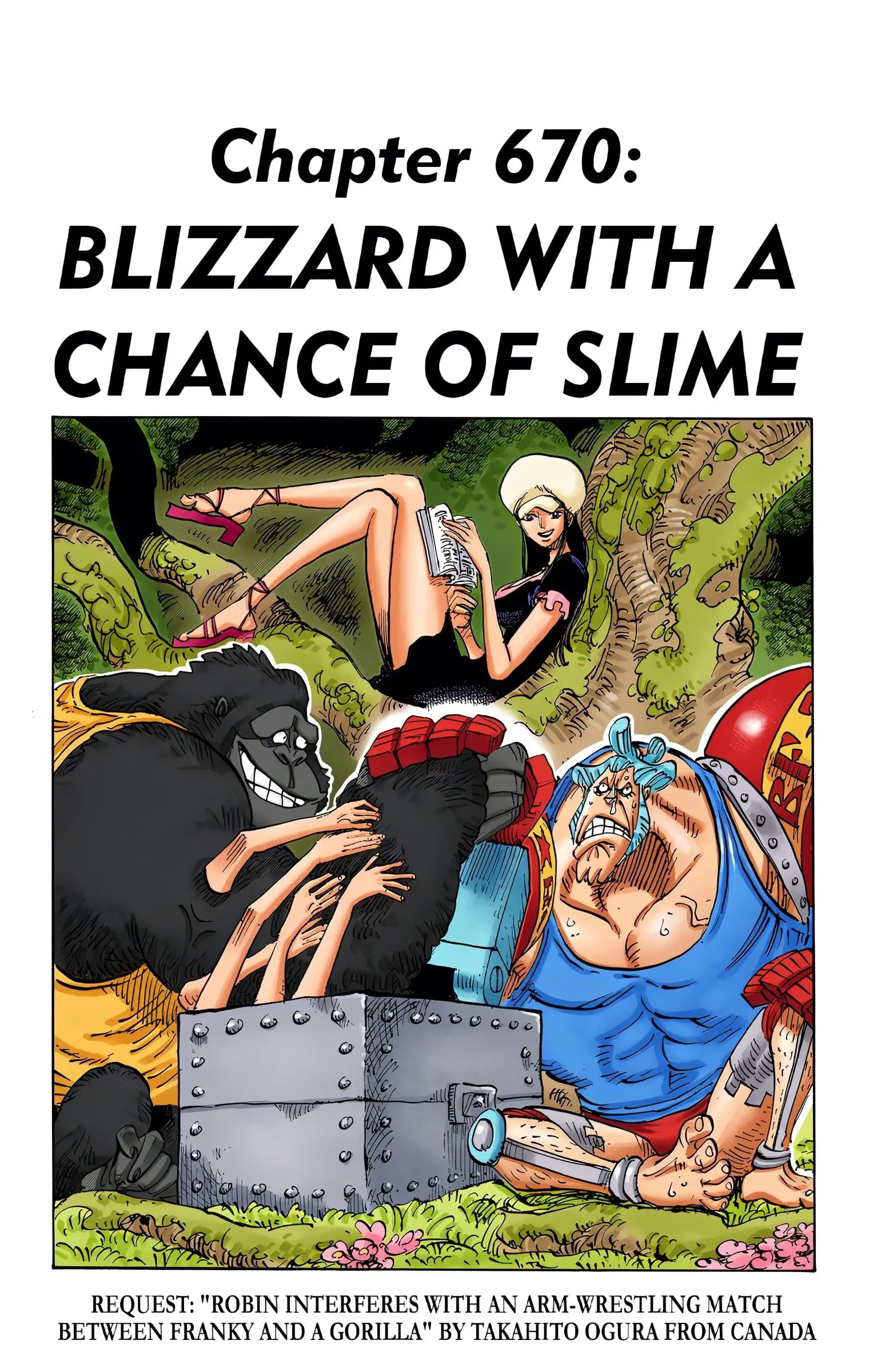 One Piece Colored, chapter 670, page 1