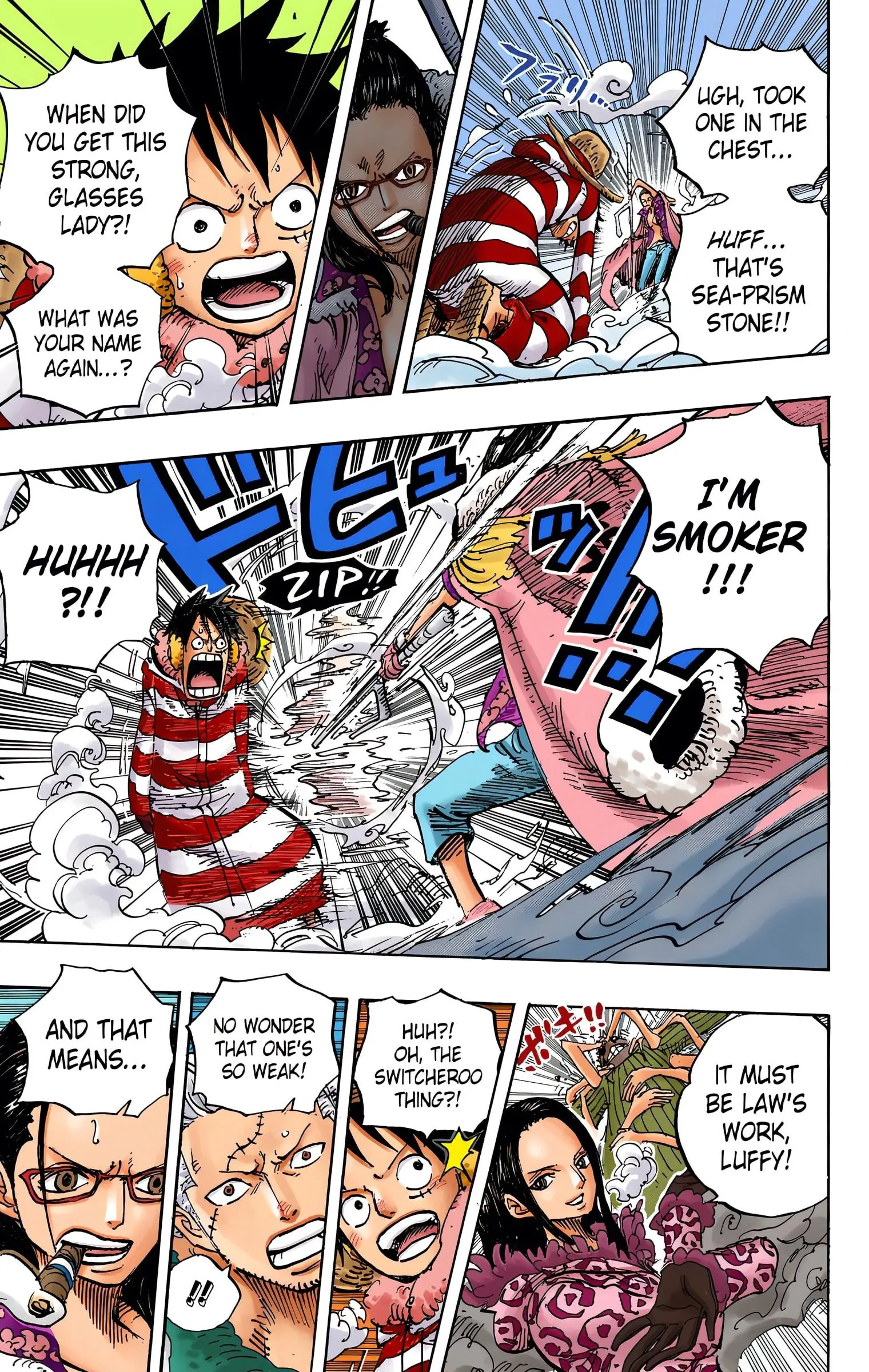 One Piece Colored, chapter 670, page 5
