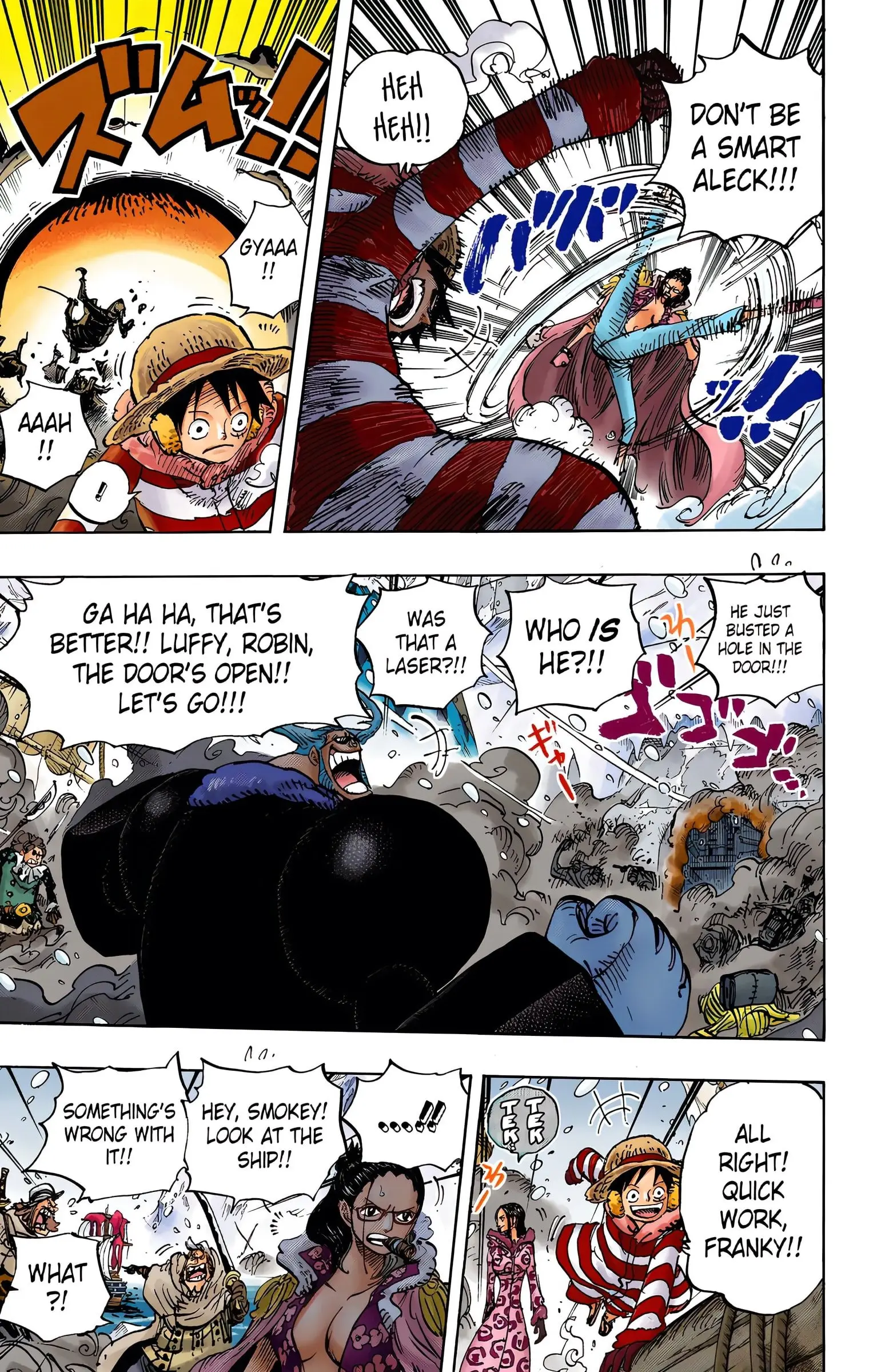 One Piece Colored, chapter 670, page 7
