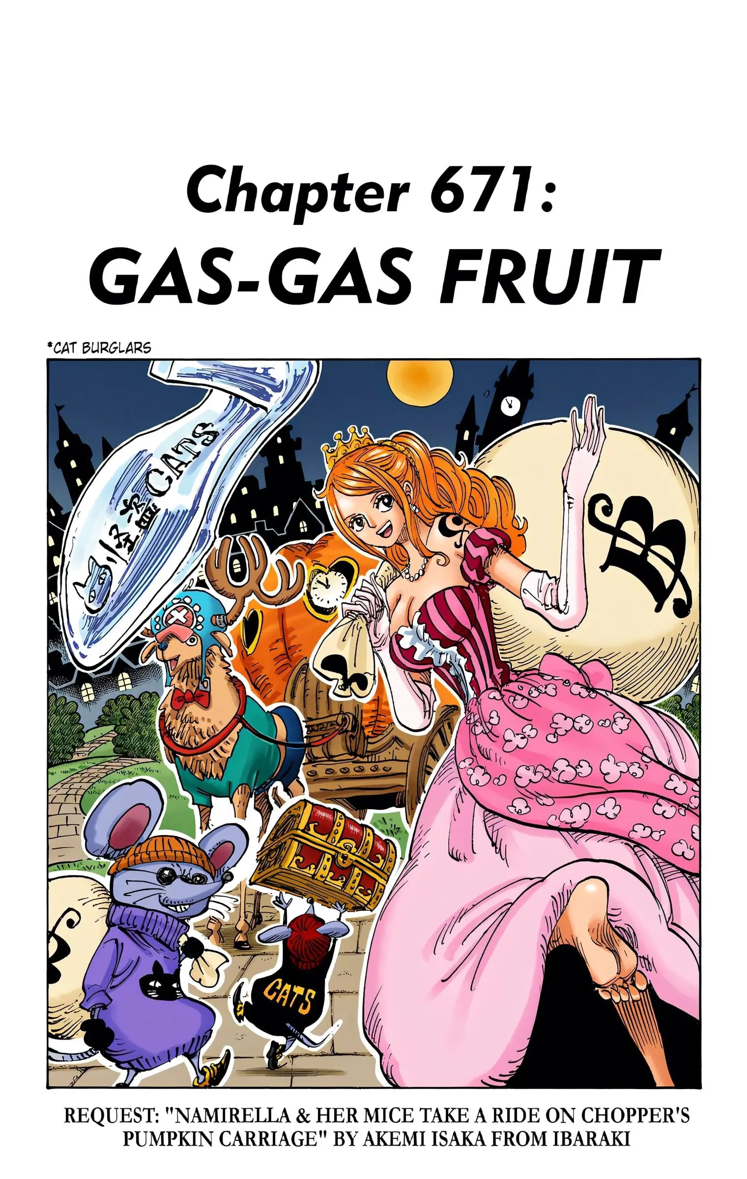 One Piece Colored, chapter 671, page 1