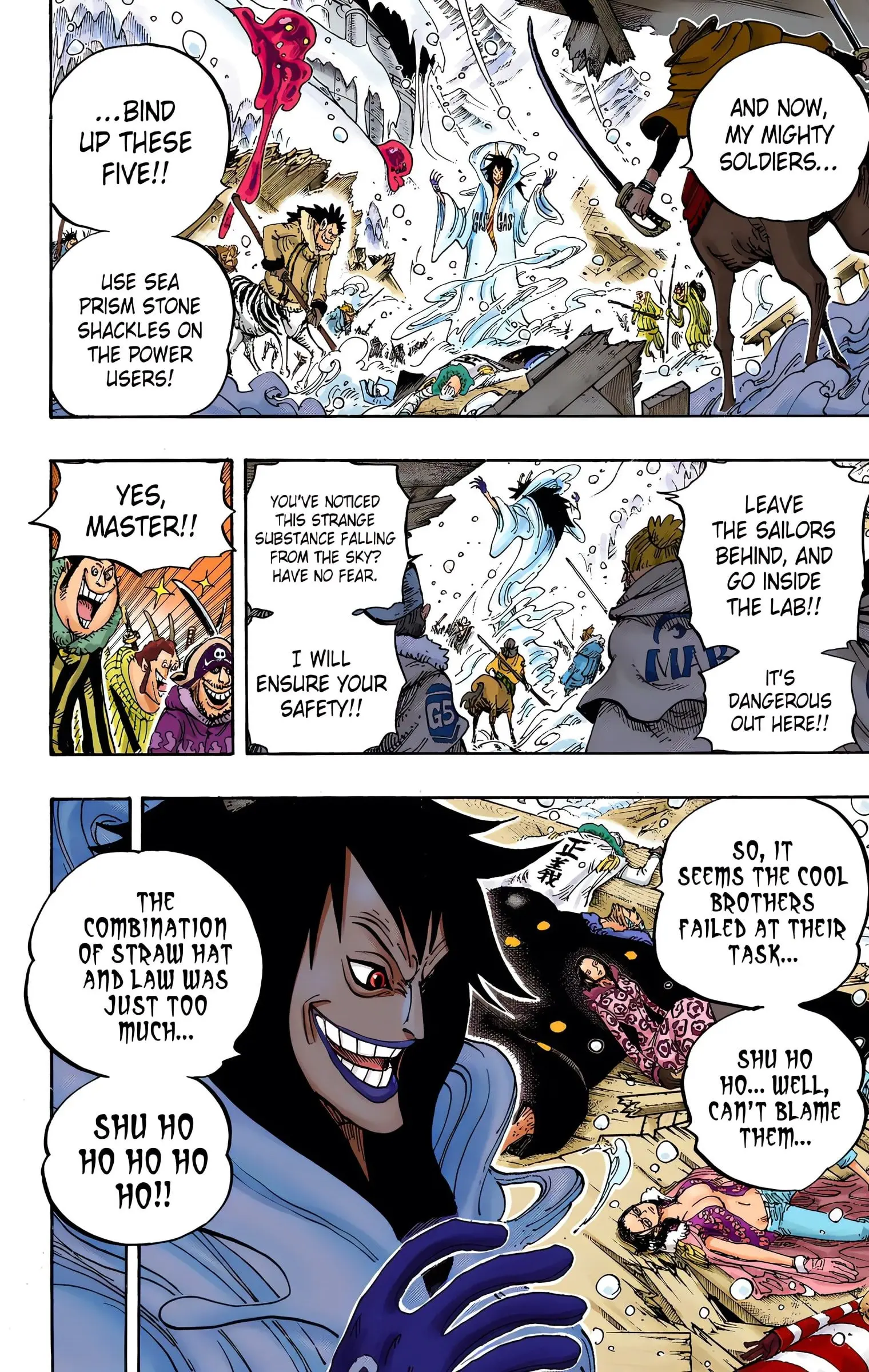 One Piece Colored, chapter 672, page 8