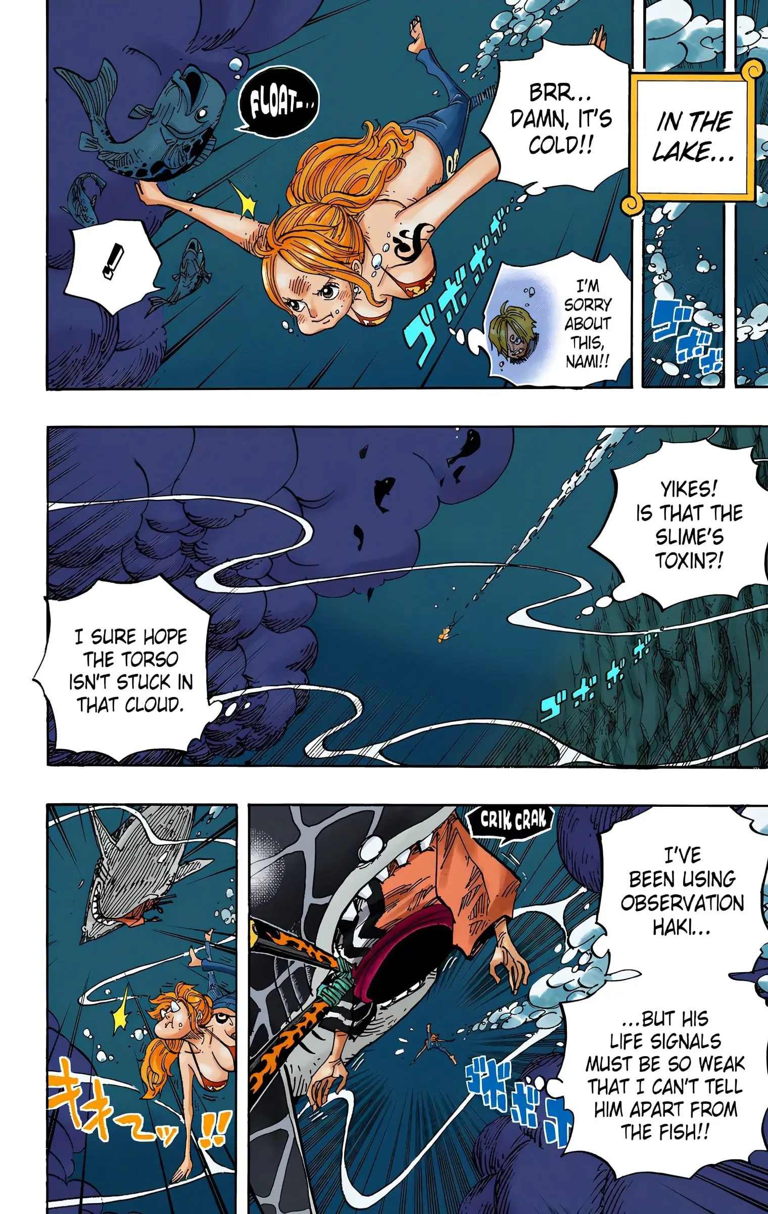 One Piece Colored, chapter 672, page 10