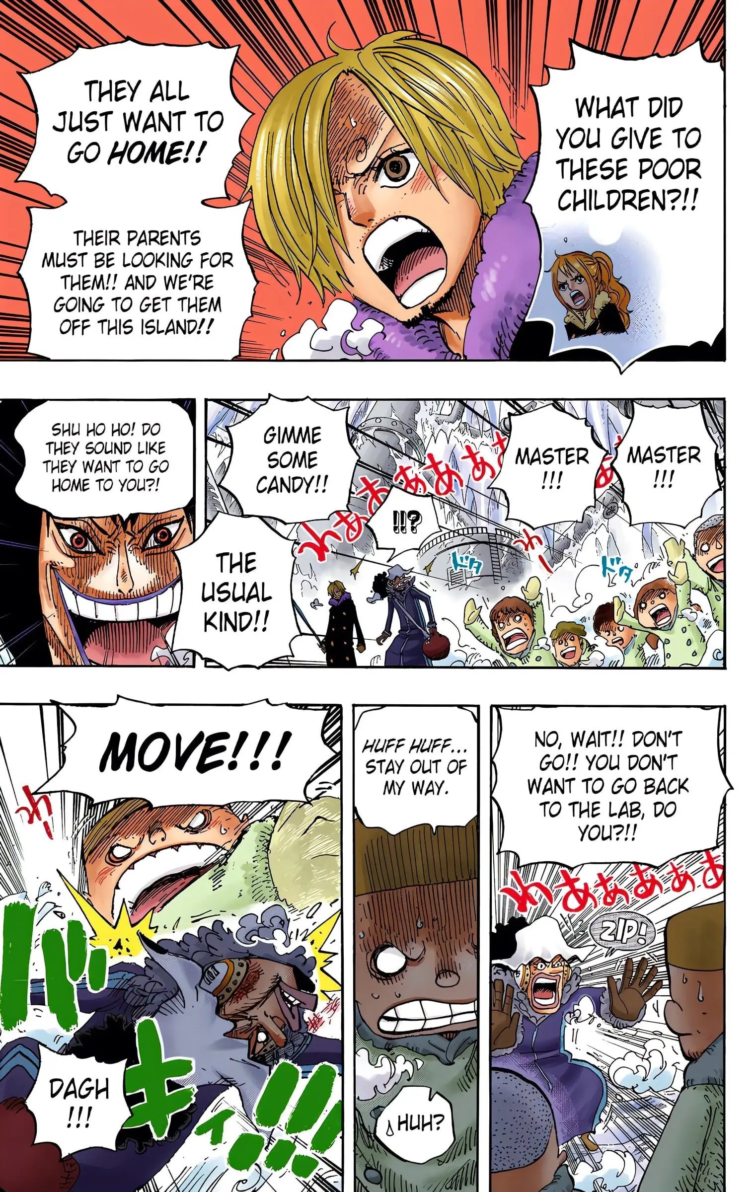 One Piece Colored, chapter 674, page 3