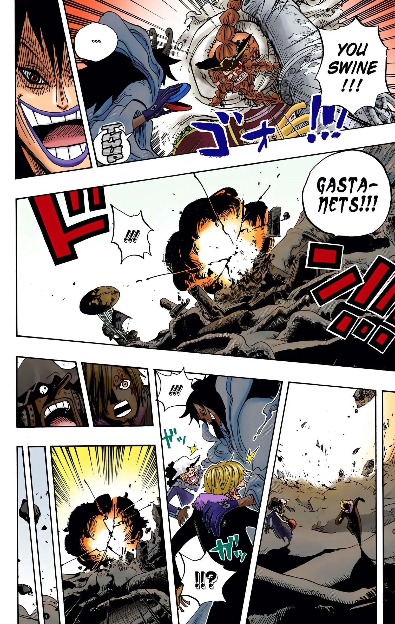 One Piece Colored, chapter 674, page 14