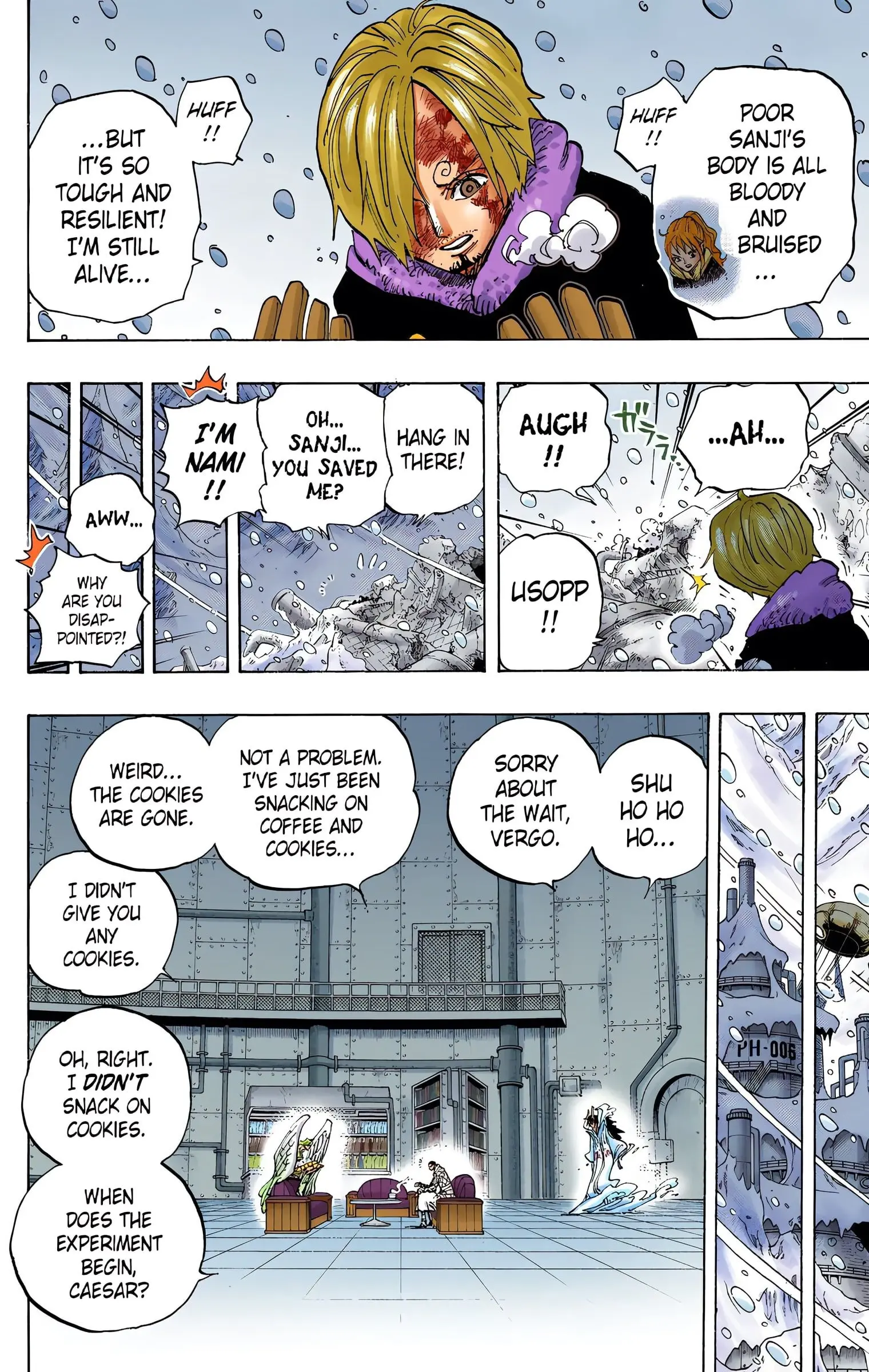 One Piece Colored, chapter 675, page 6