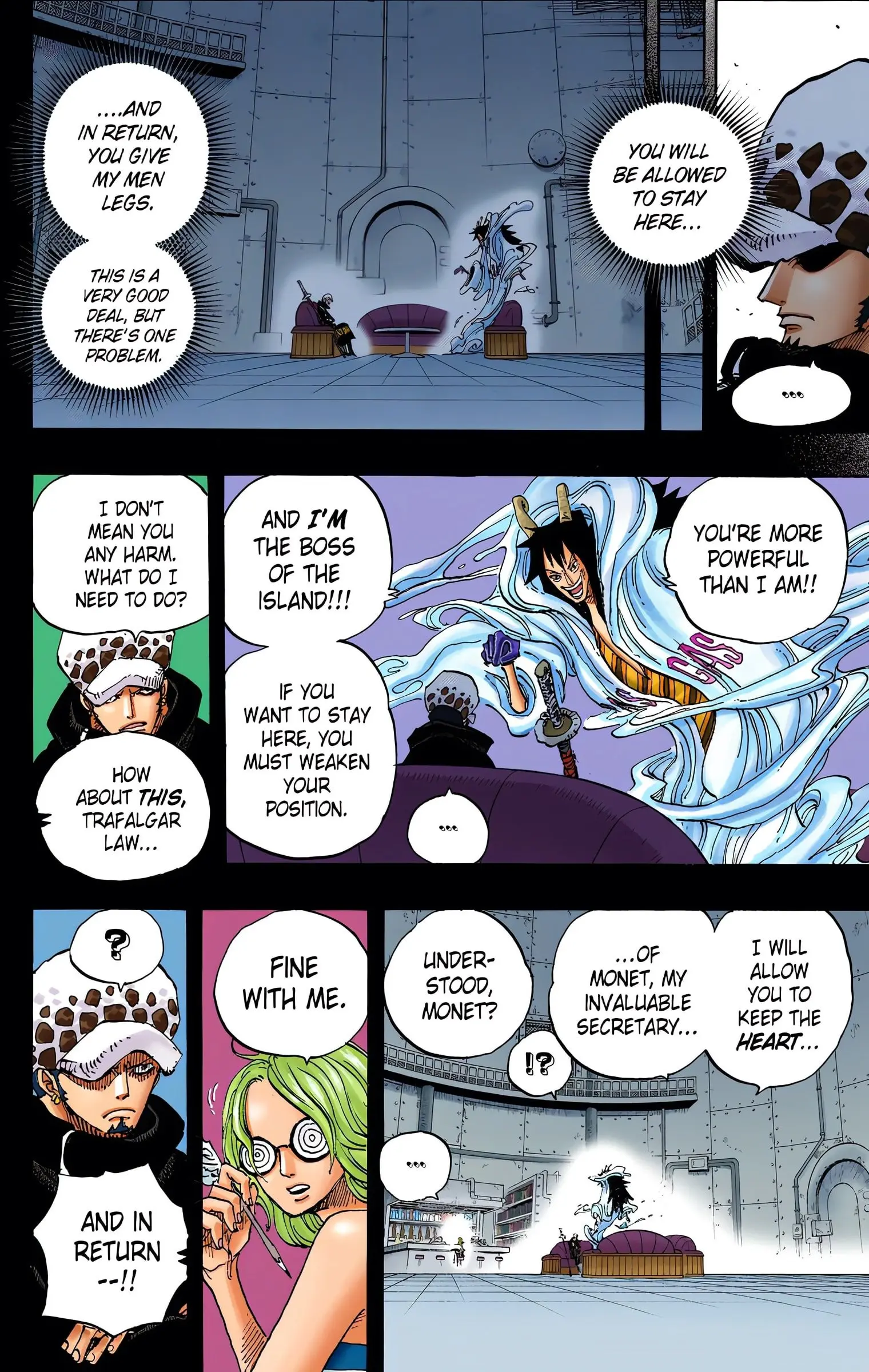 One Piece Colored, chapter 675, page 8