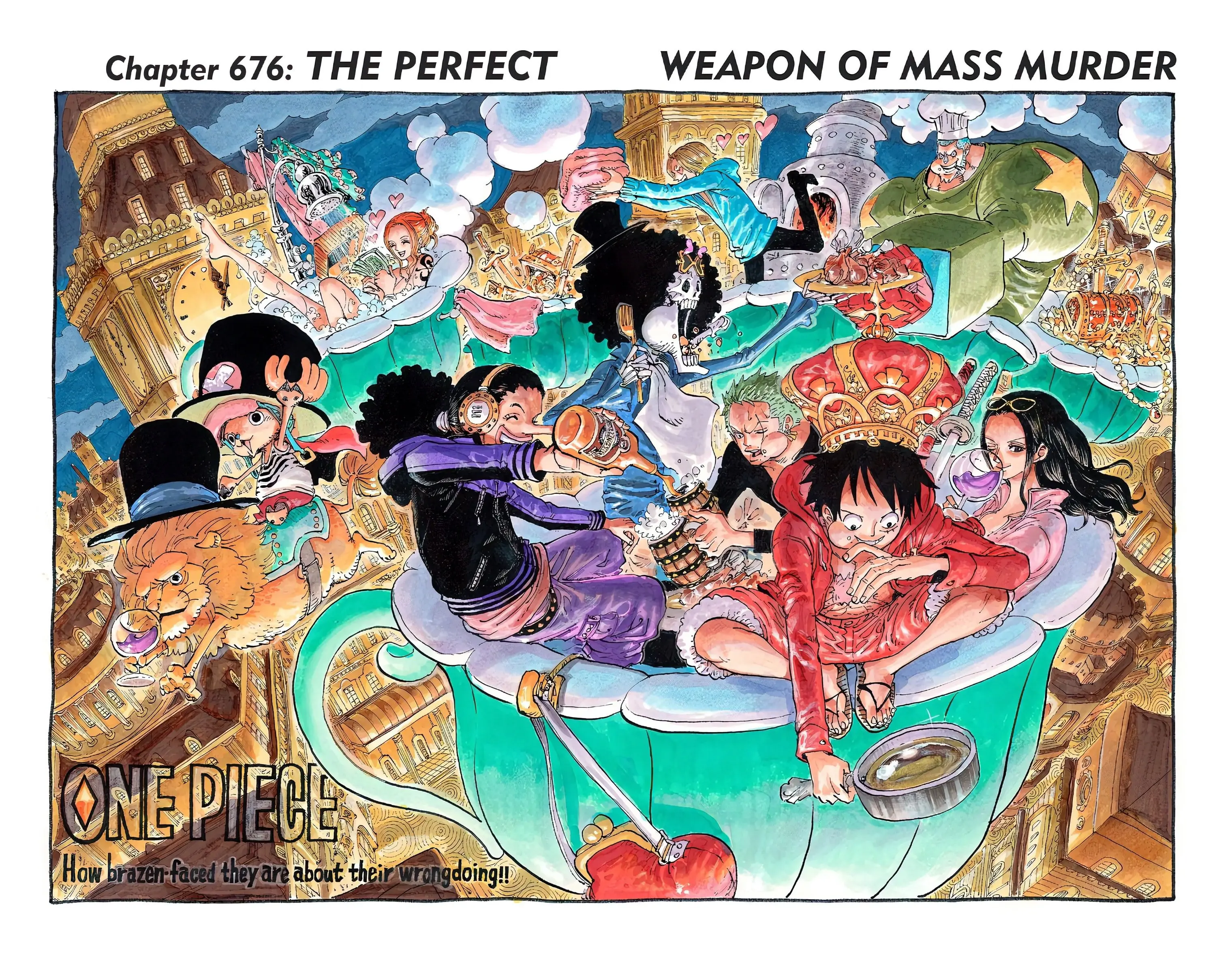 One Piece Colored, chapter 676, page 1