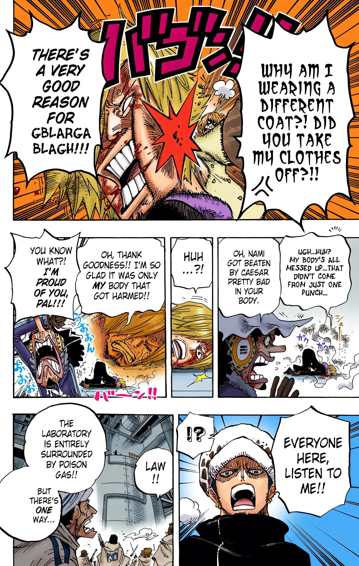 One Piece Colored, chapter 678, page 10