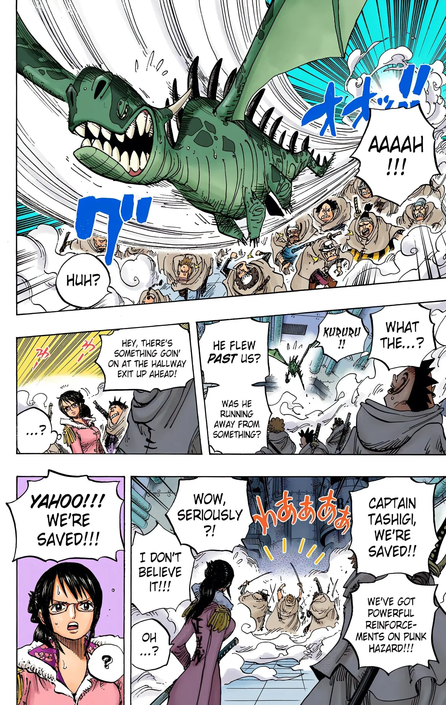 One Piece Colored, chapter 680, page 8