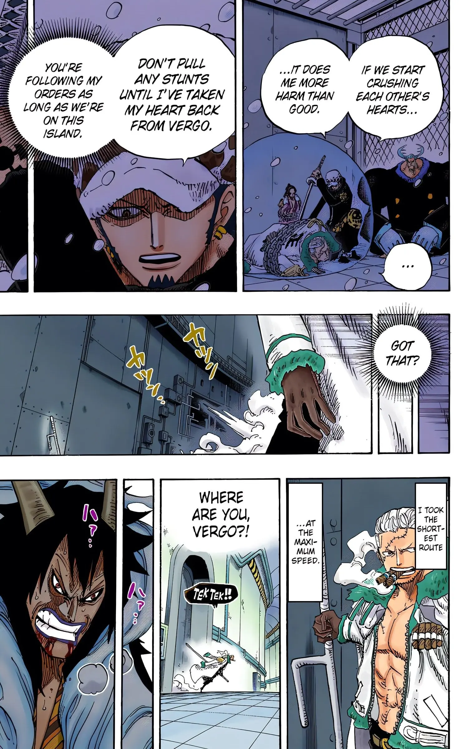 One Piece Colored, chapter 681, page 3