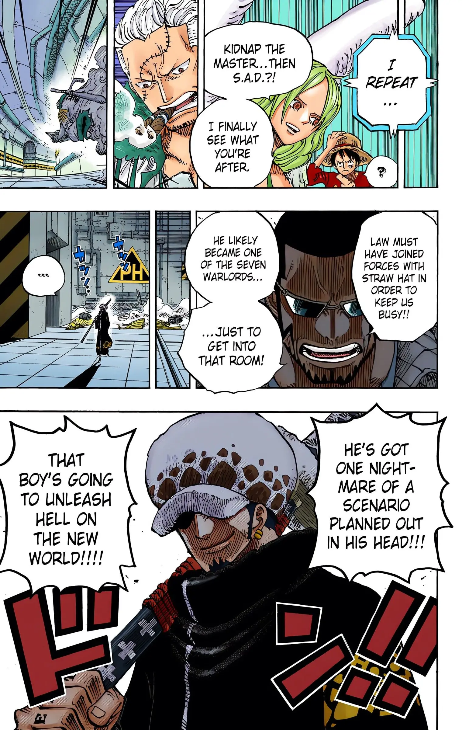 One Piece Colored, chapter 681, page 19