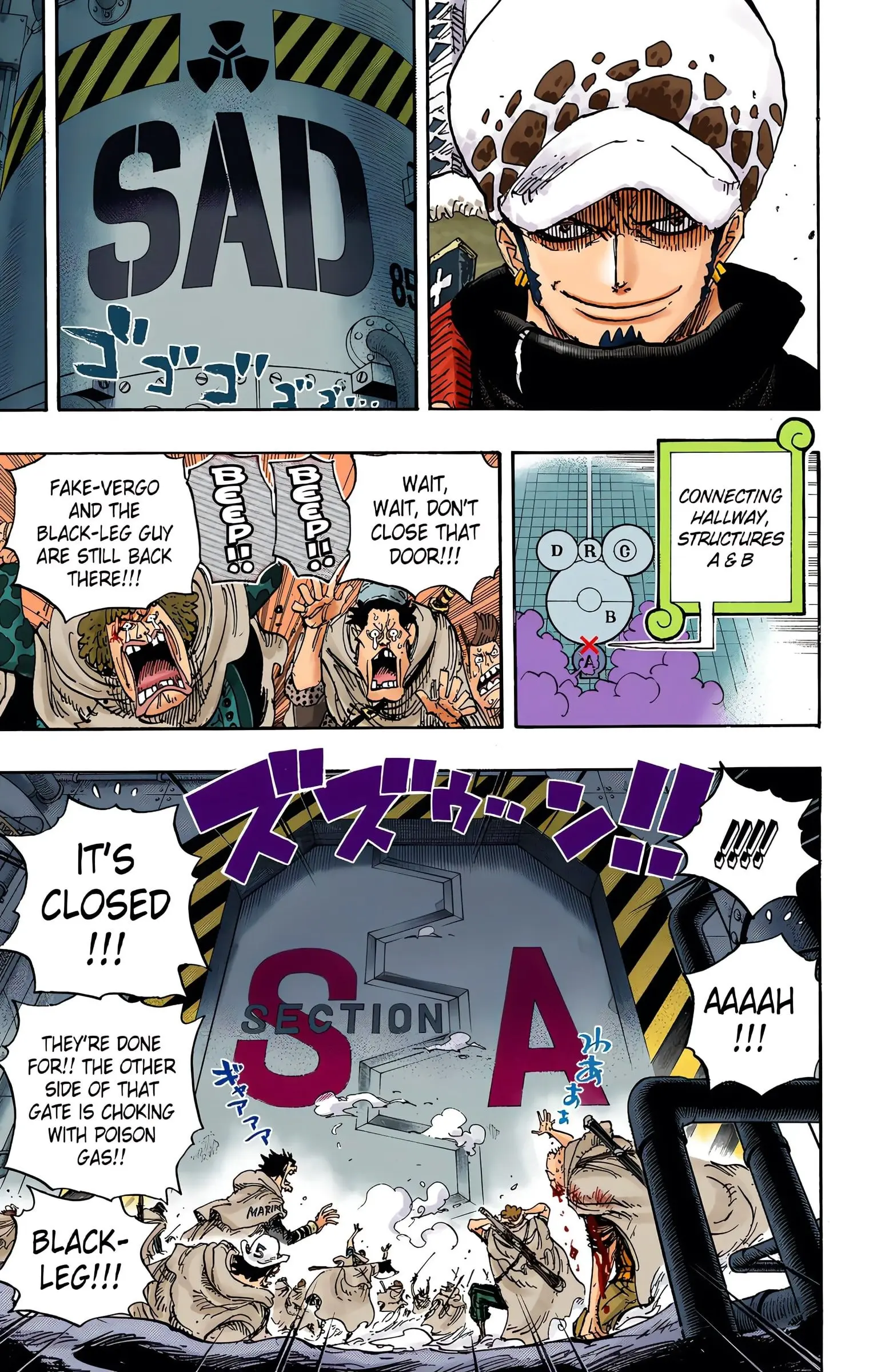 One Piece Colored, chapter 682, page 3