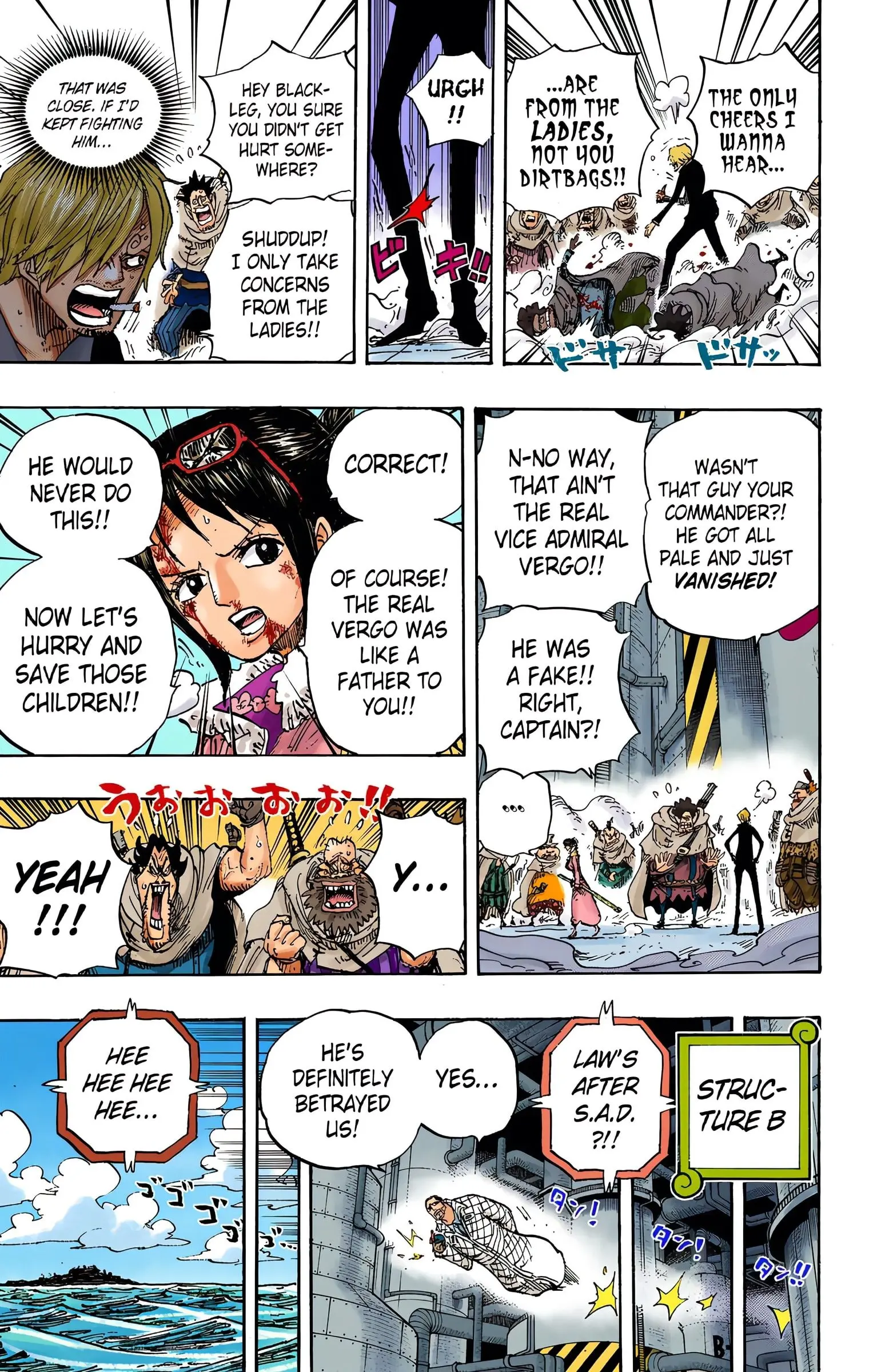 One Piece Colored, chapter 682, page 5