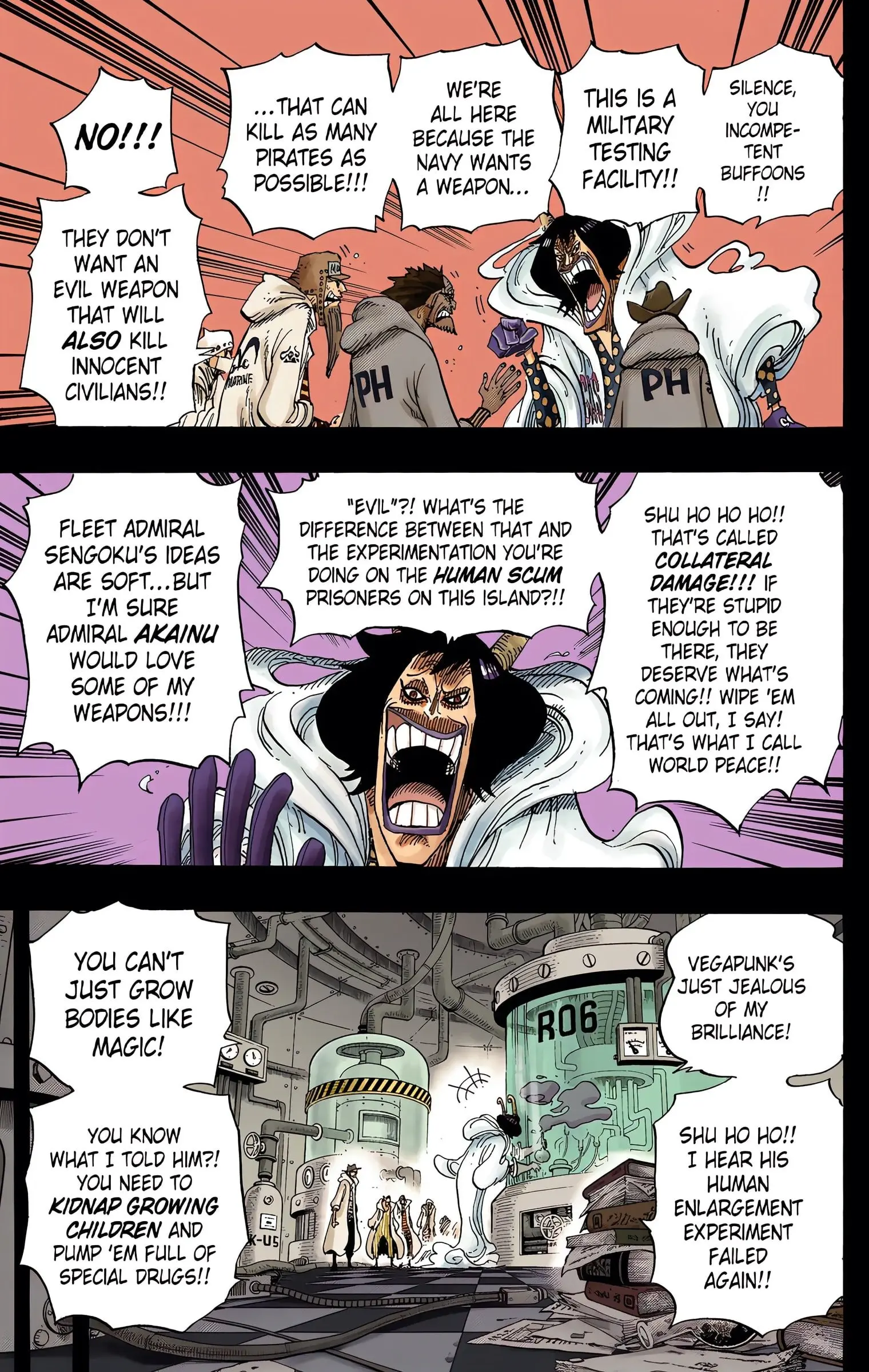 One Piece Colored, chapter 684, page 17