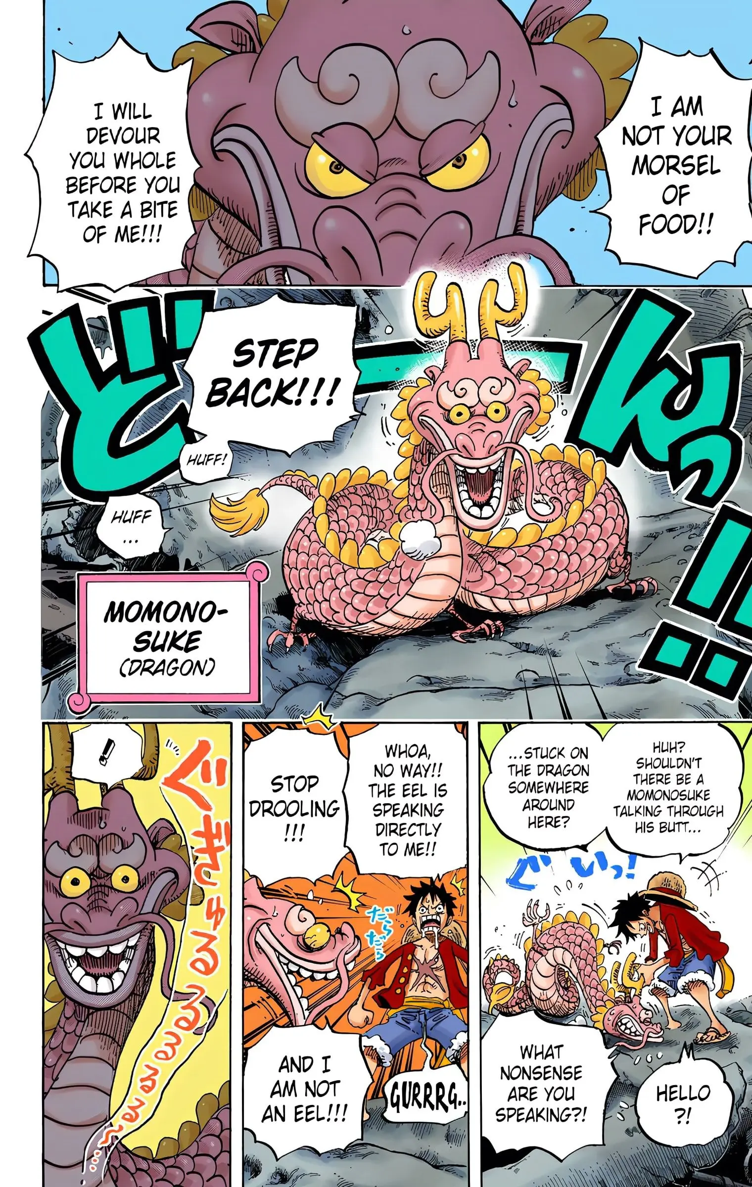 One Piece Colored, chapter 685, page 4